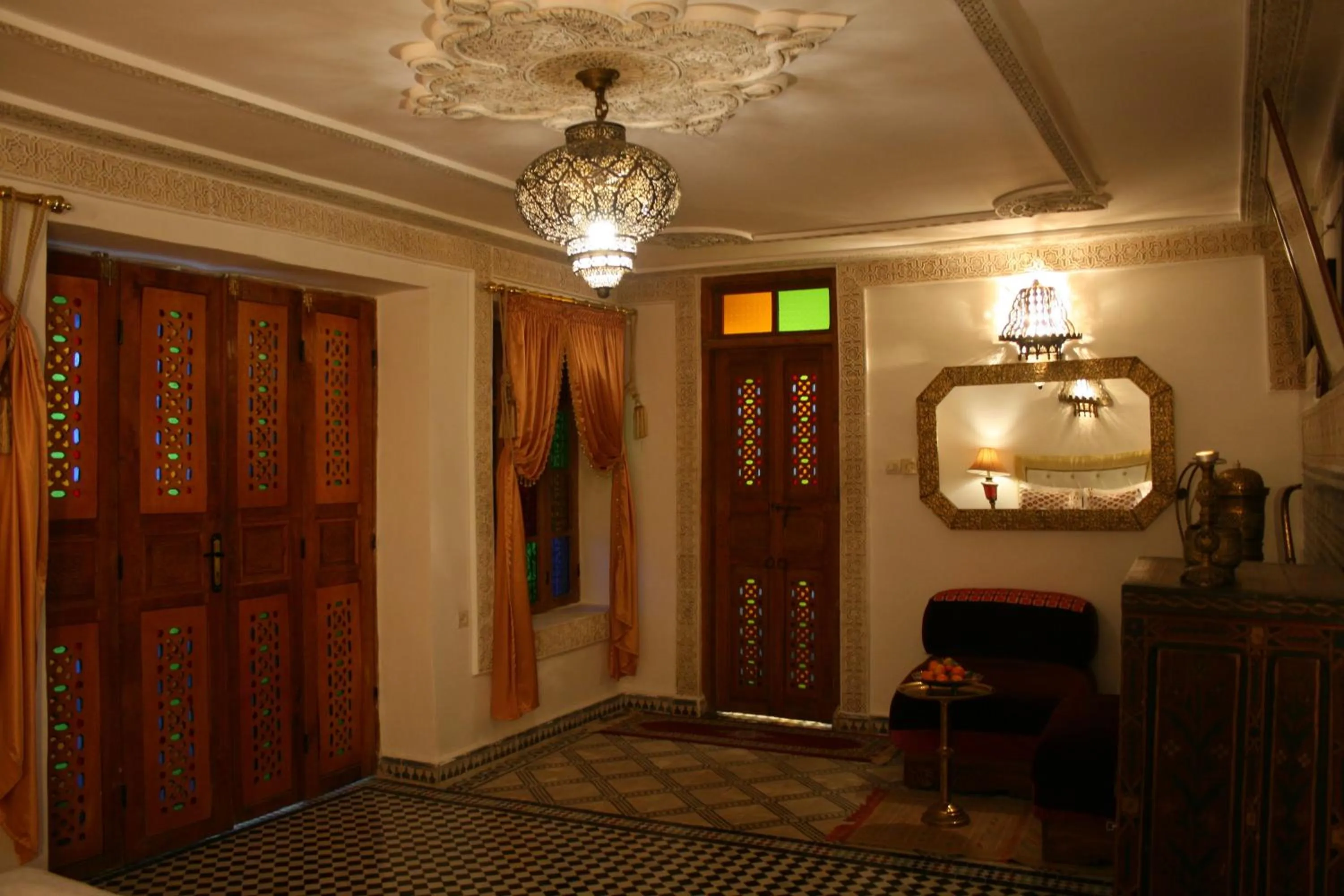 Photo of the whole room in Riad Lalla Fatima