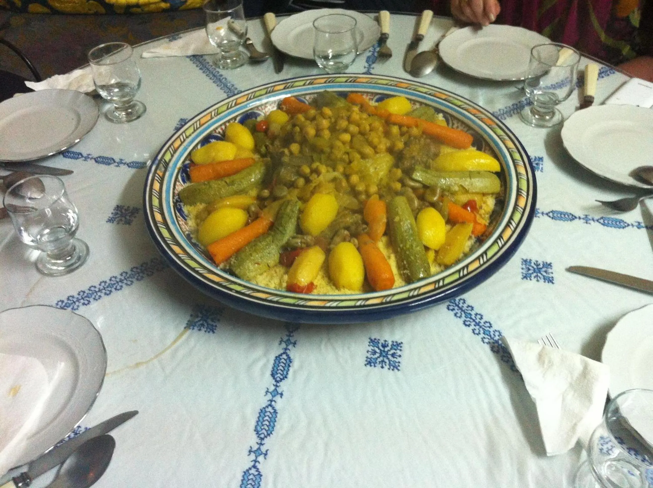 Restaurant/places to eat in Riad Lalla Fatima