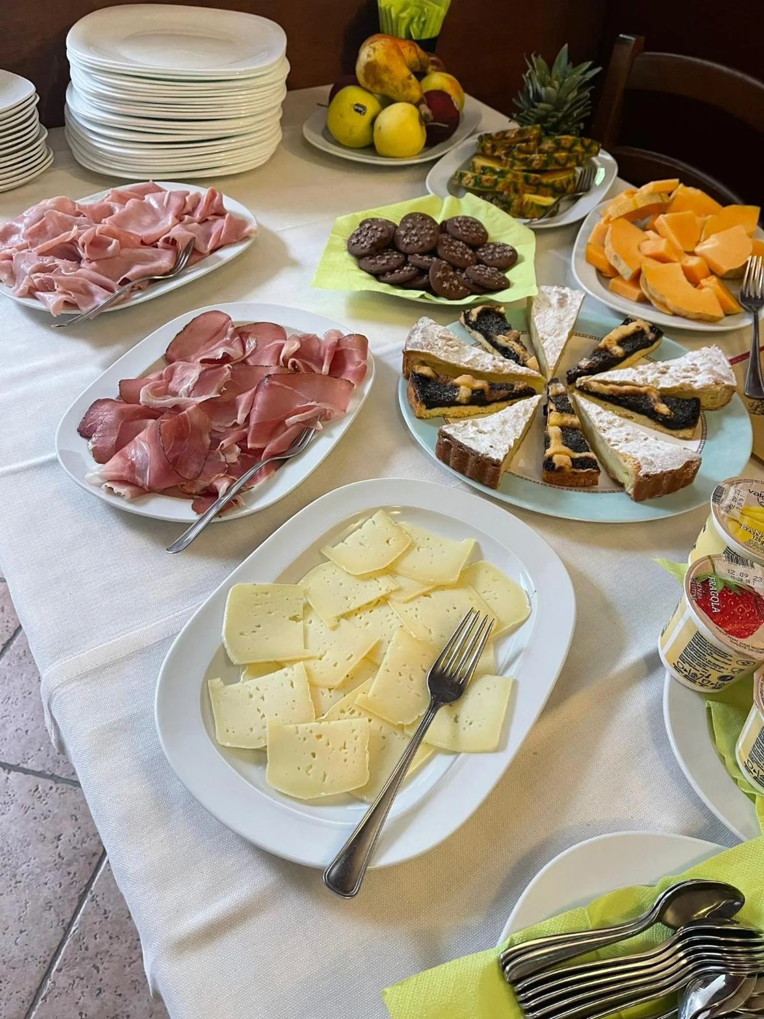 Food and drinks in Ca' ai Tigli