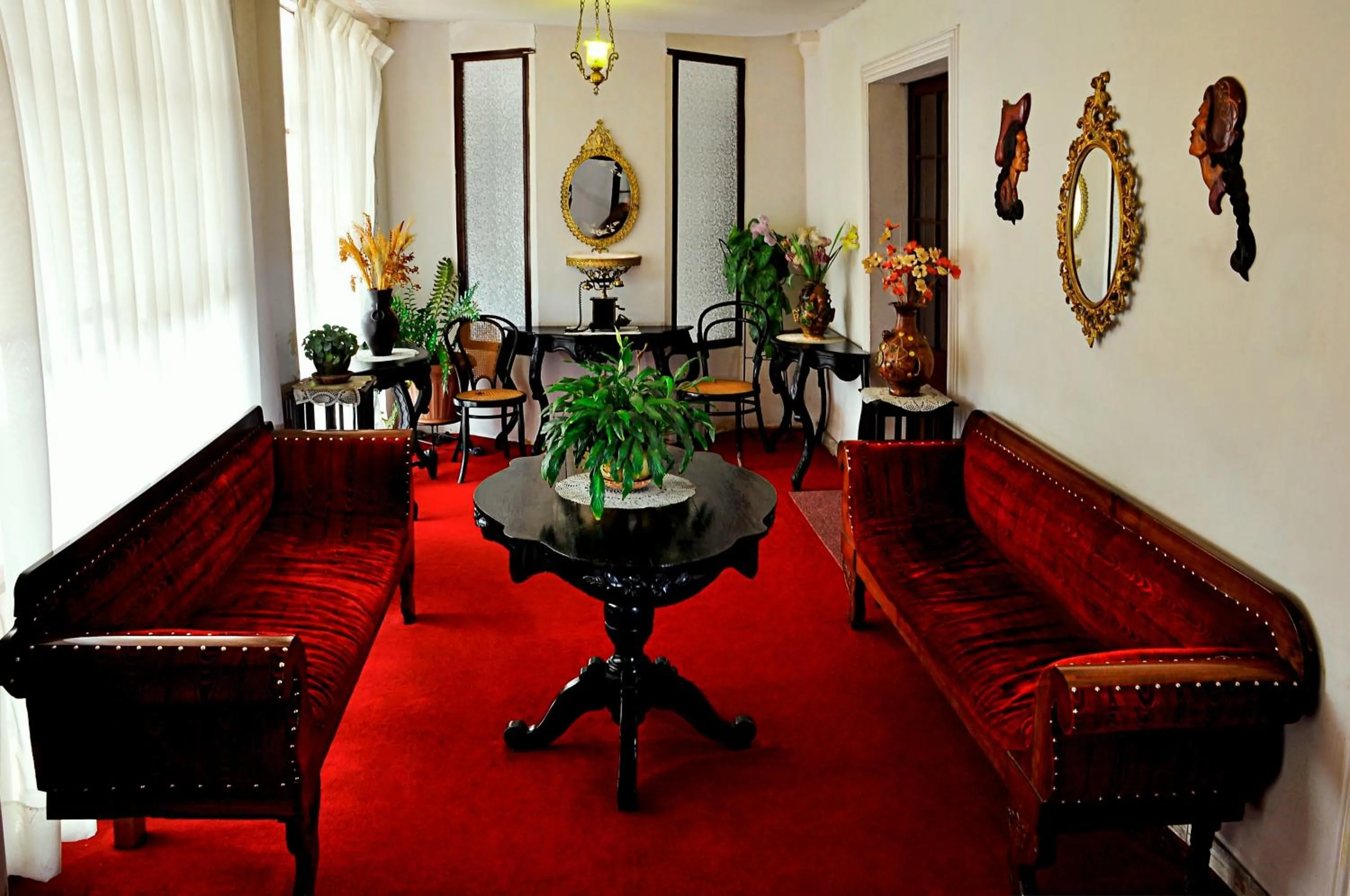 Lobby or reception in Hostal Sucre
