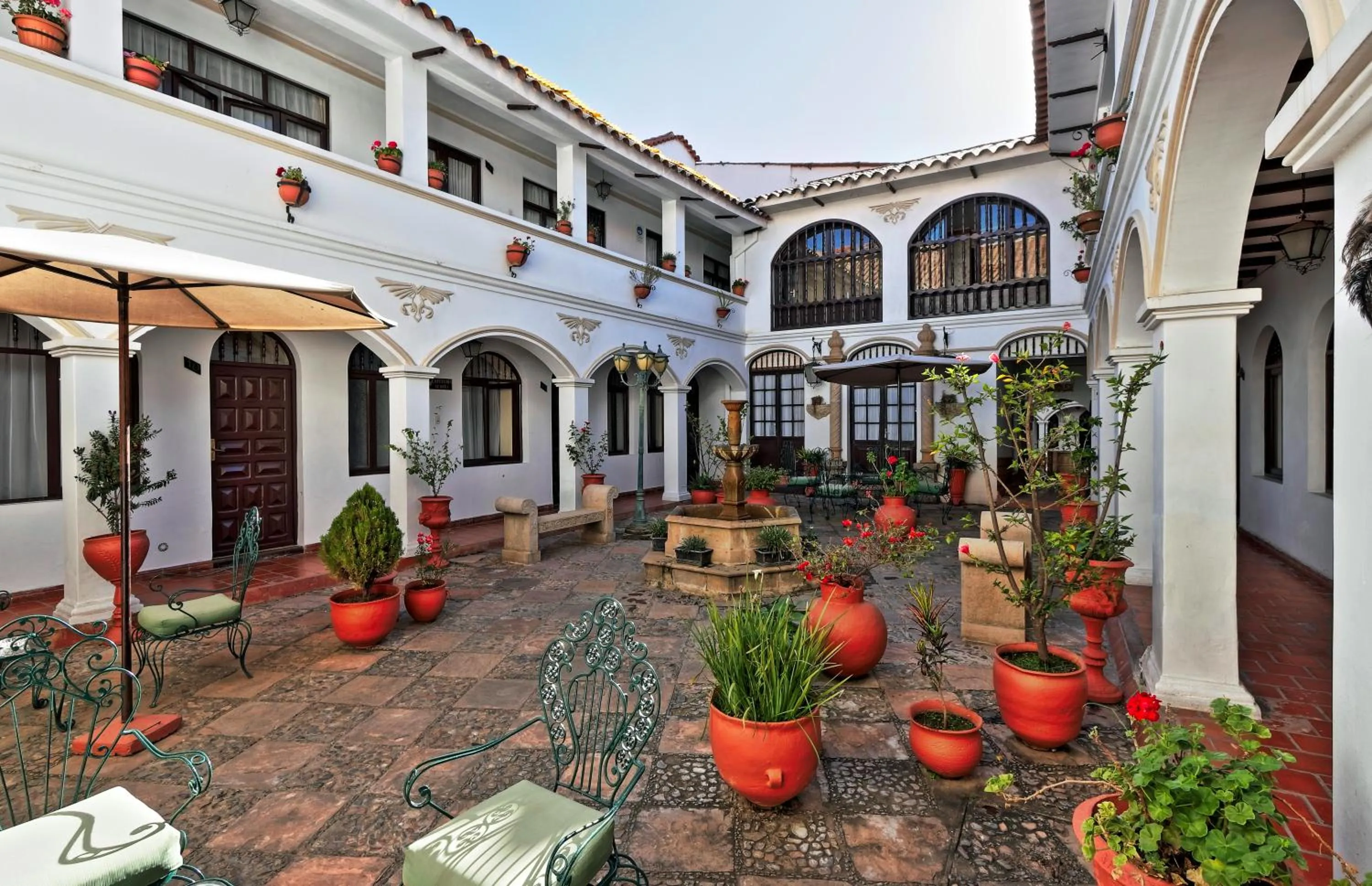 Natural landscape in Hostal Sucre