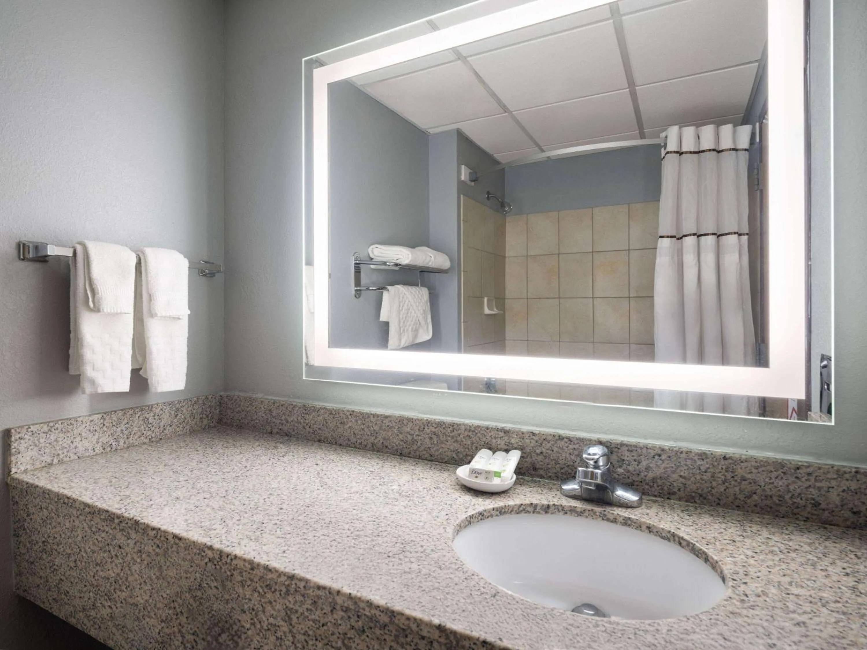 Bathroom in Best Western Woodstock Inn