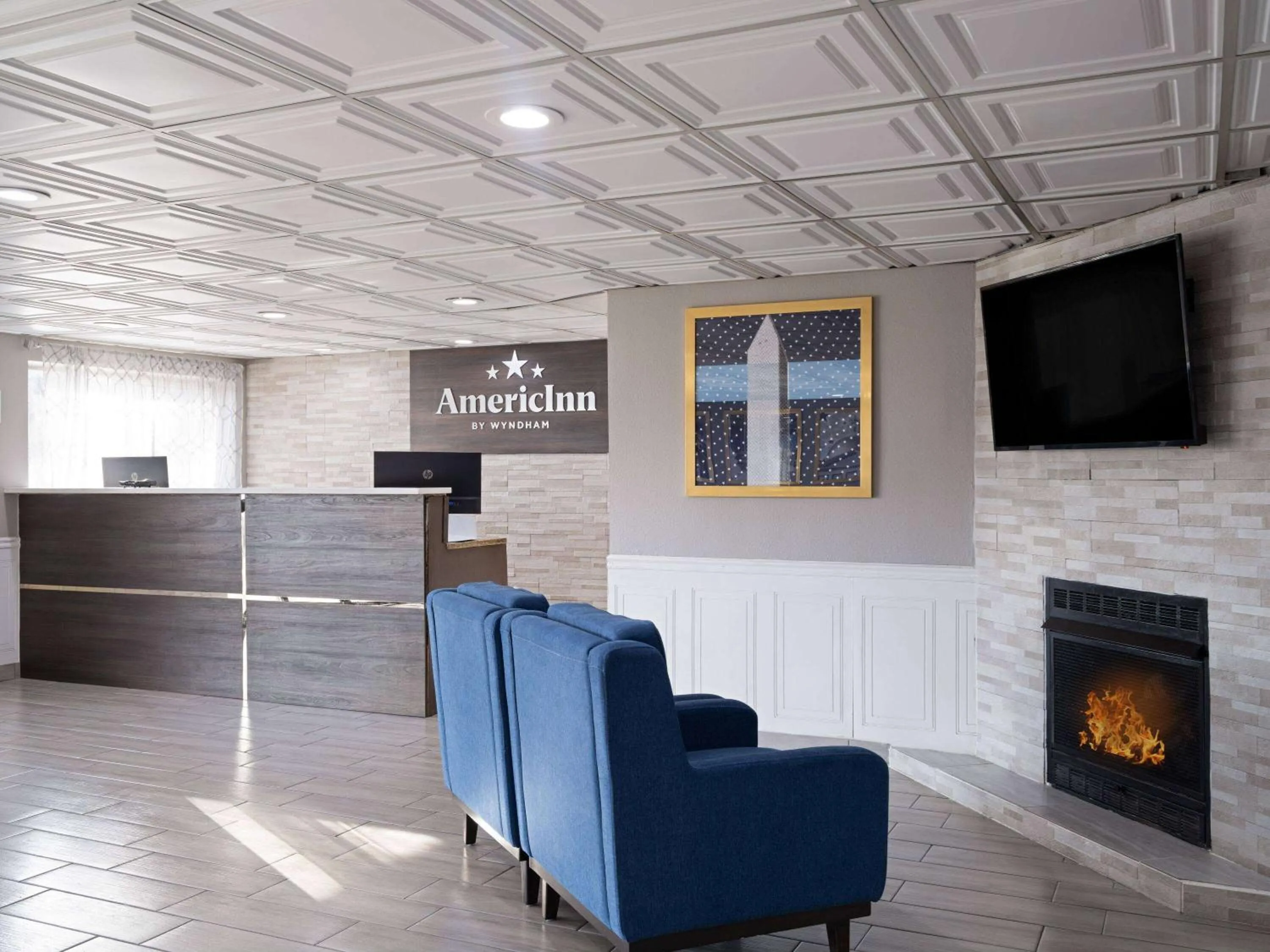 Lobby or reception in Best Western Woodstock Inn