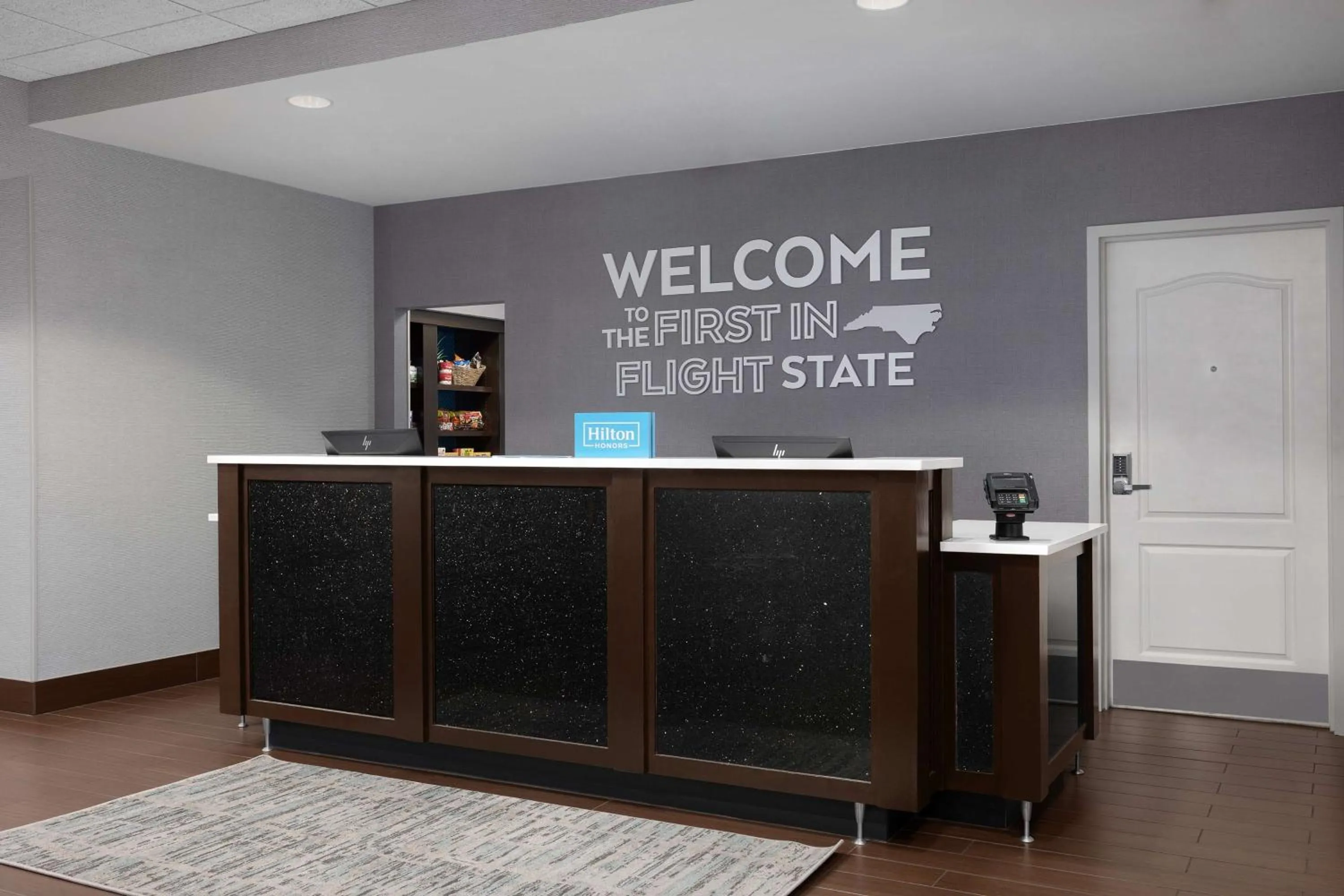 Lobby or reception in Hampton Inn & Suites Durham North I-85
