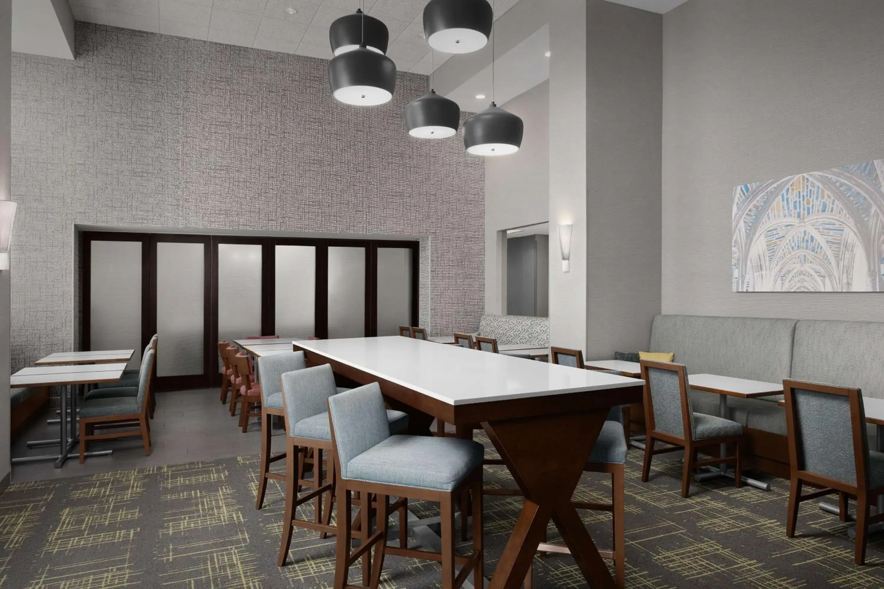 Lobby or reception in Hampton Inn & Suites Durham North I-85 Lobby or reception in Hampton Inn & Suites Durham North I-85