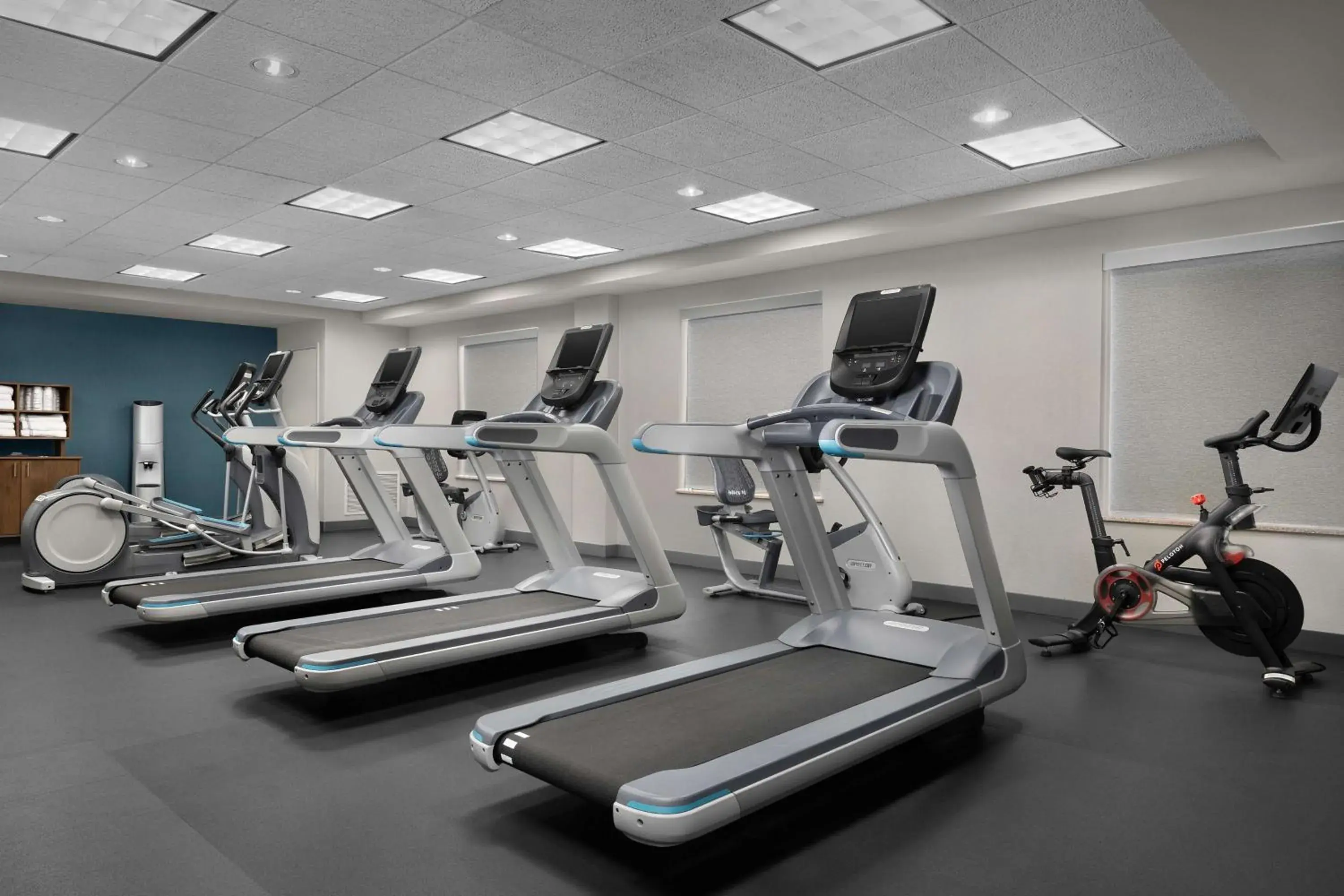 Fitness centre/facilities in Hampton Inn & Suites Durham North I-85 Fitness centre/facilities in Hampton Inn & Suites Durham North I-85