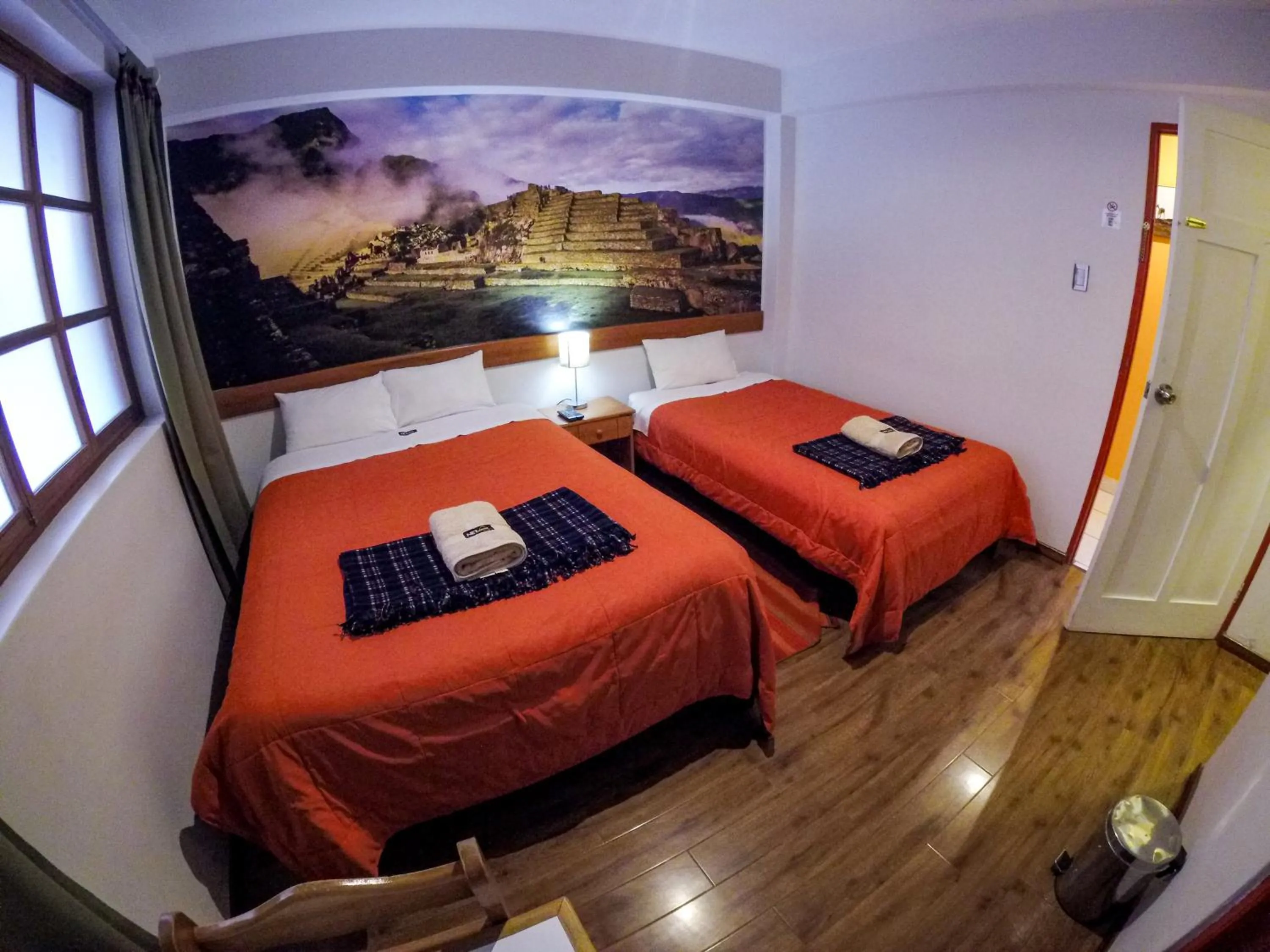 Bed in Net House Cusco