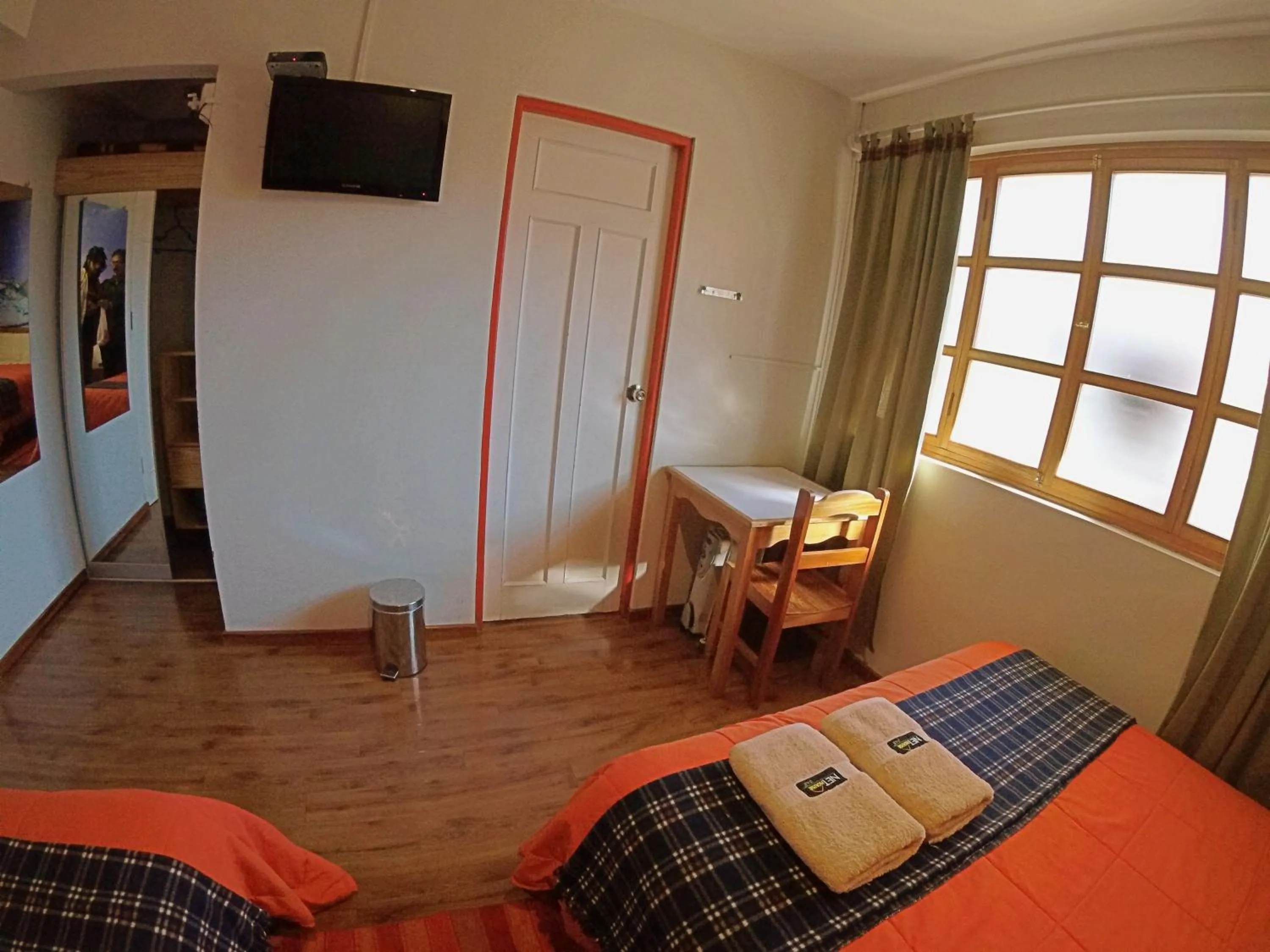 Bedroom, Bed in Net House Cusco