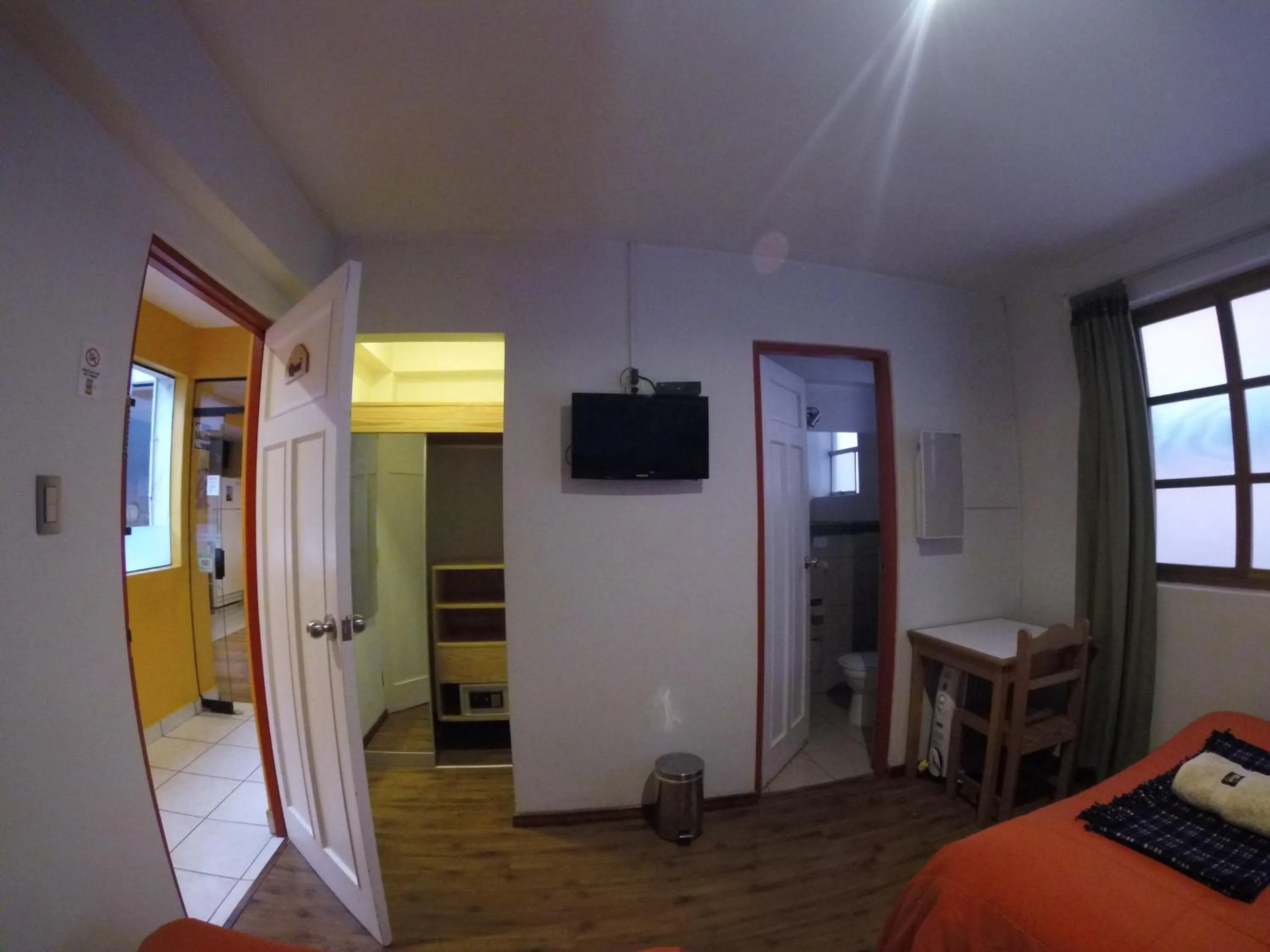Bedroom, Bed in Net House Cusco