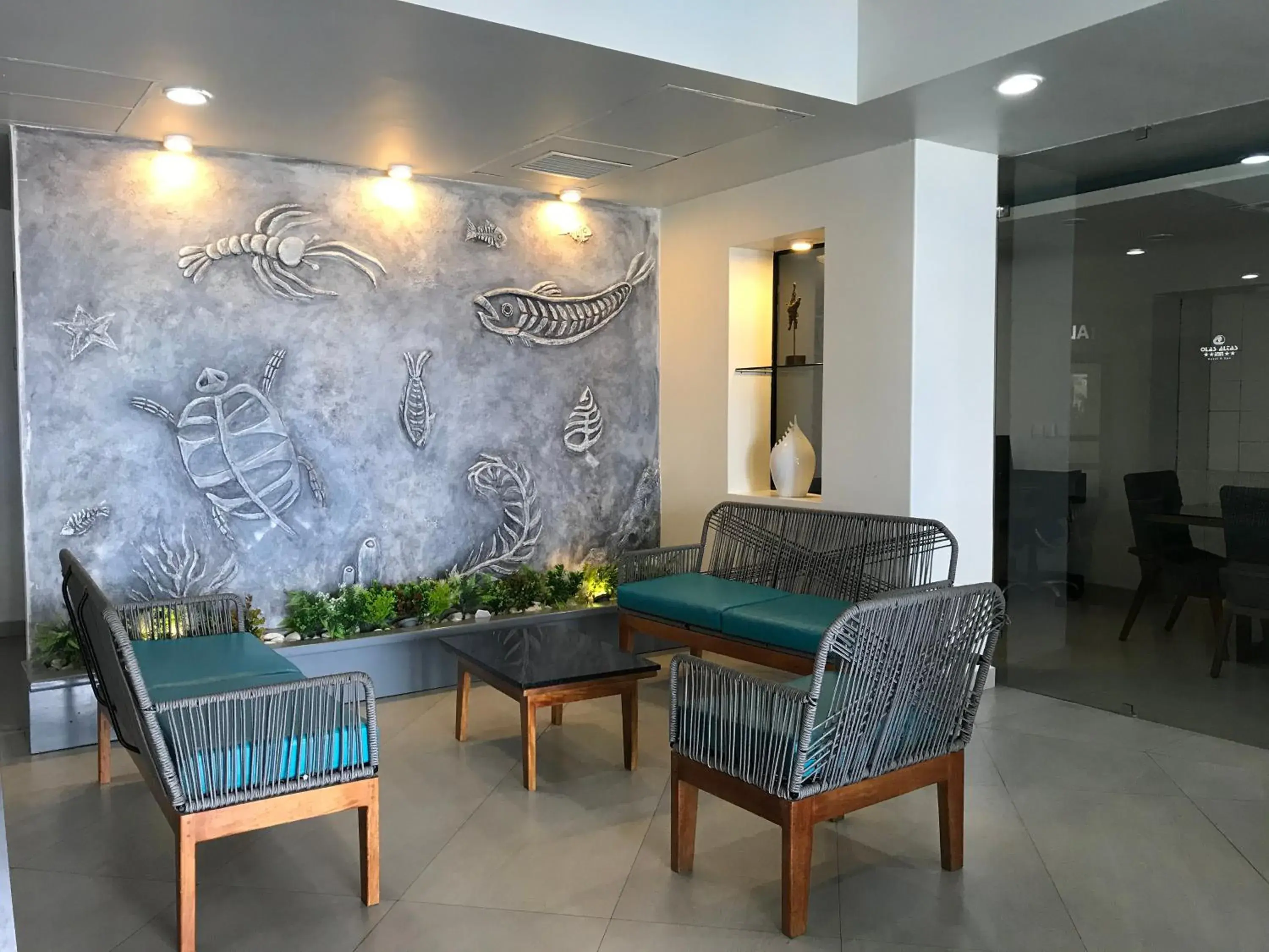 Living room in Olas Altas Inn Hotel & Spa Living room in Olas Altas Inn Hotel & Spa