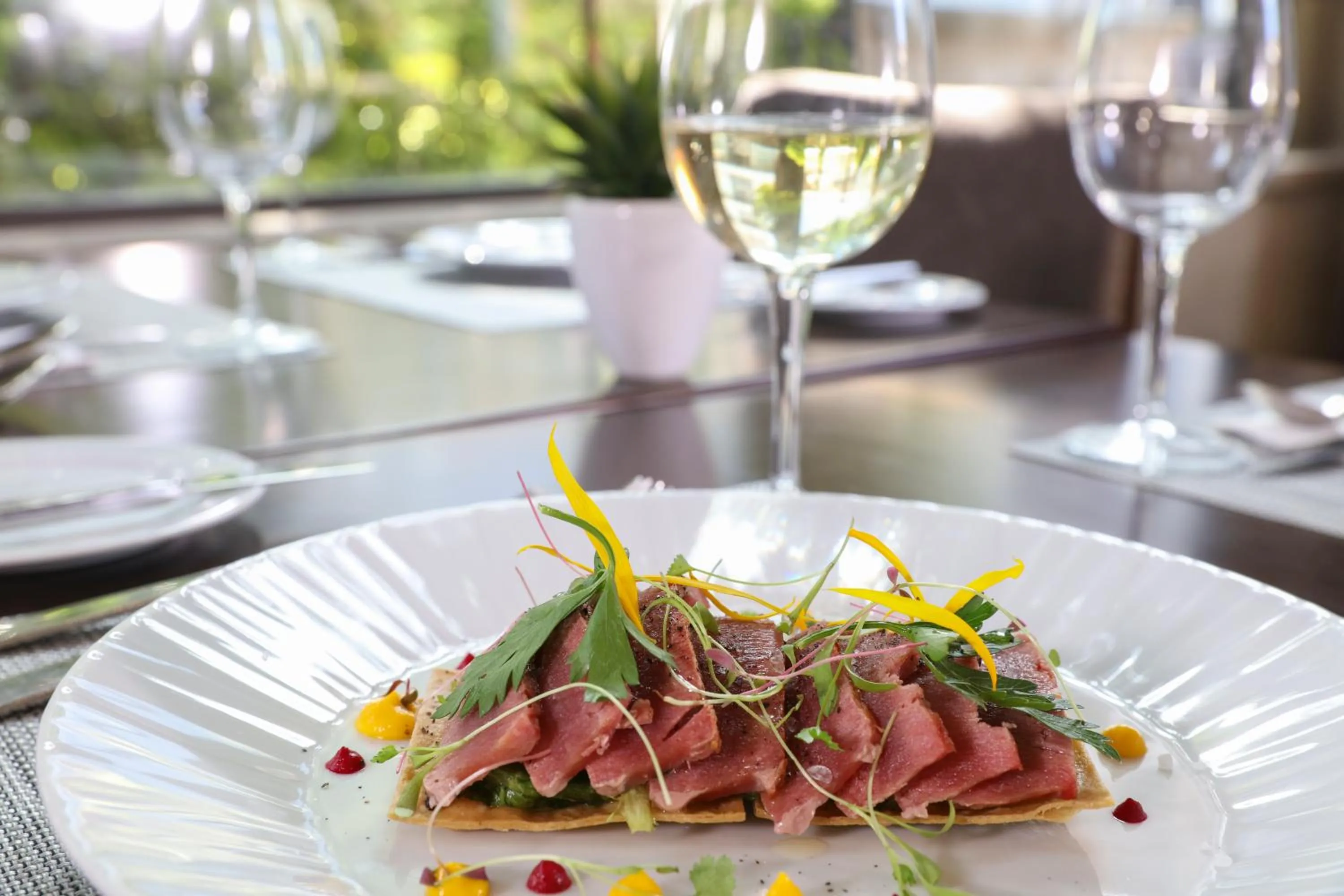 Food close-up in Krystal Satelite Maria Barbara