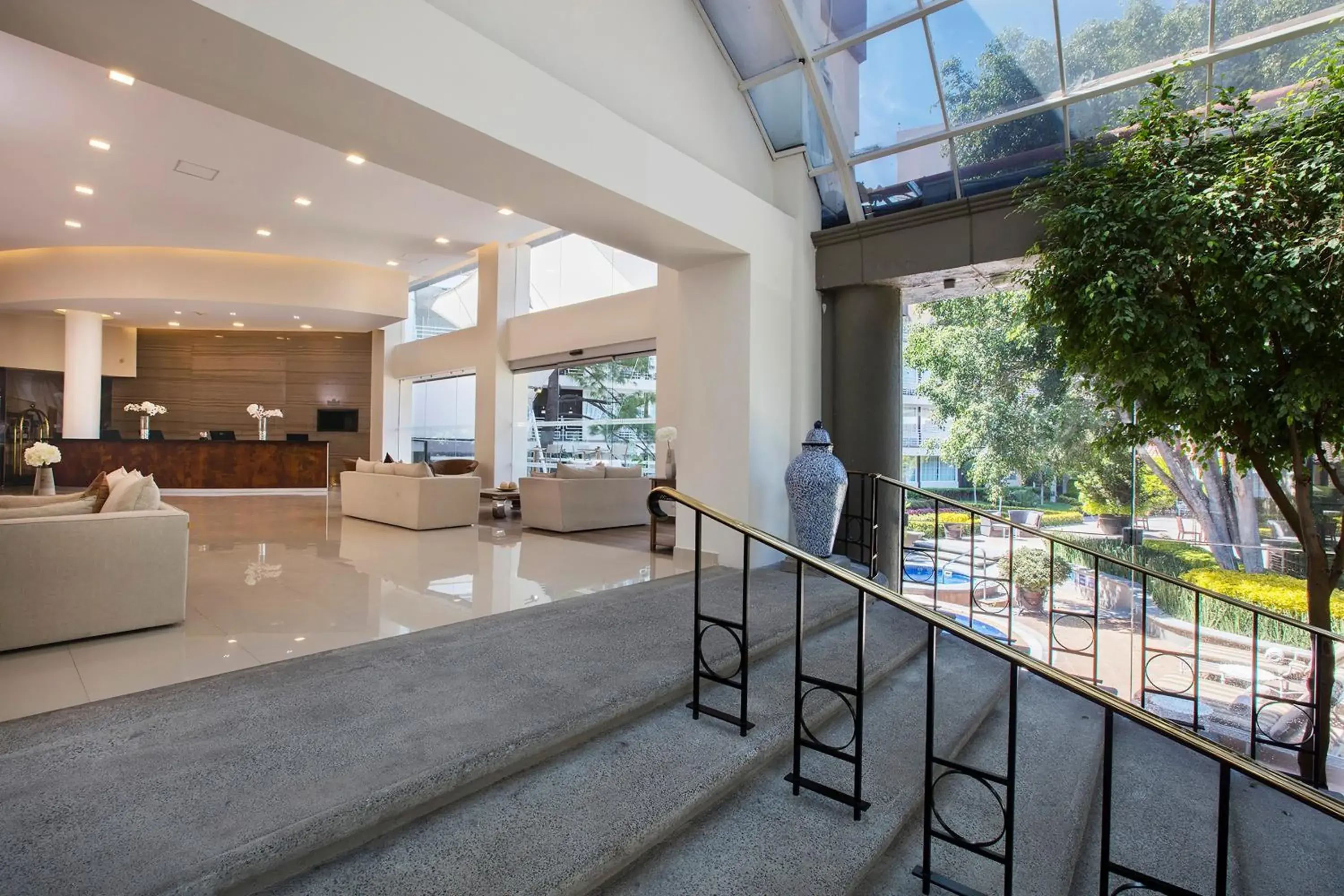 Lobby or reception in Krystal Satelite Maria Barbara Lobby or reception in Krystal Satelite Maria Barbara