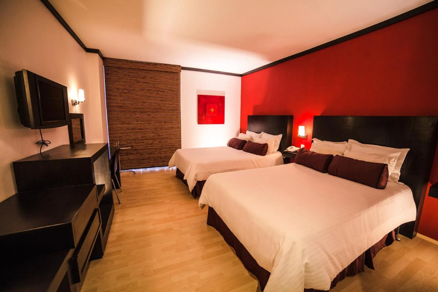 Bed in Hotel Inglaterra