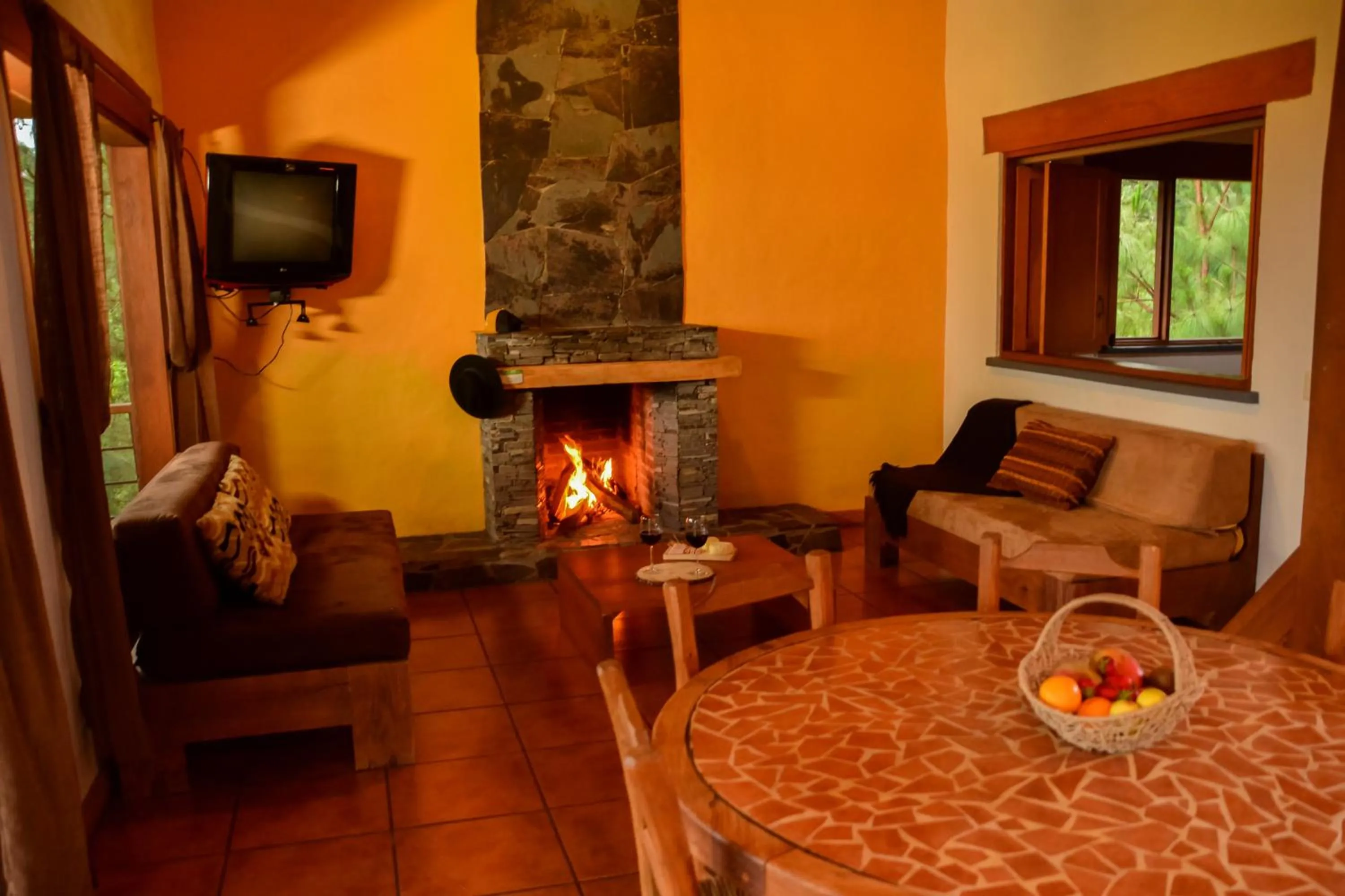 Living room in Monterra Tapalpa