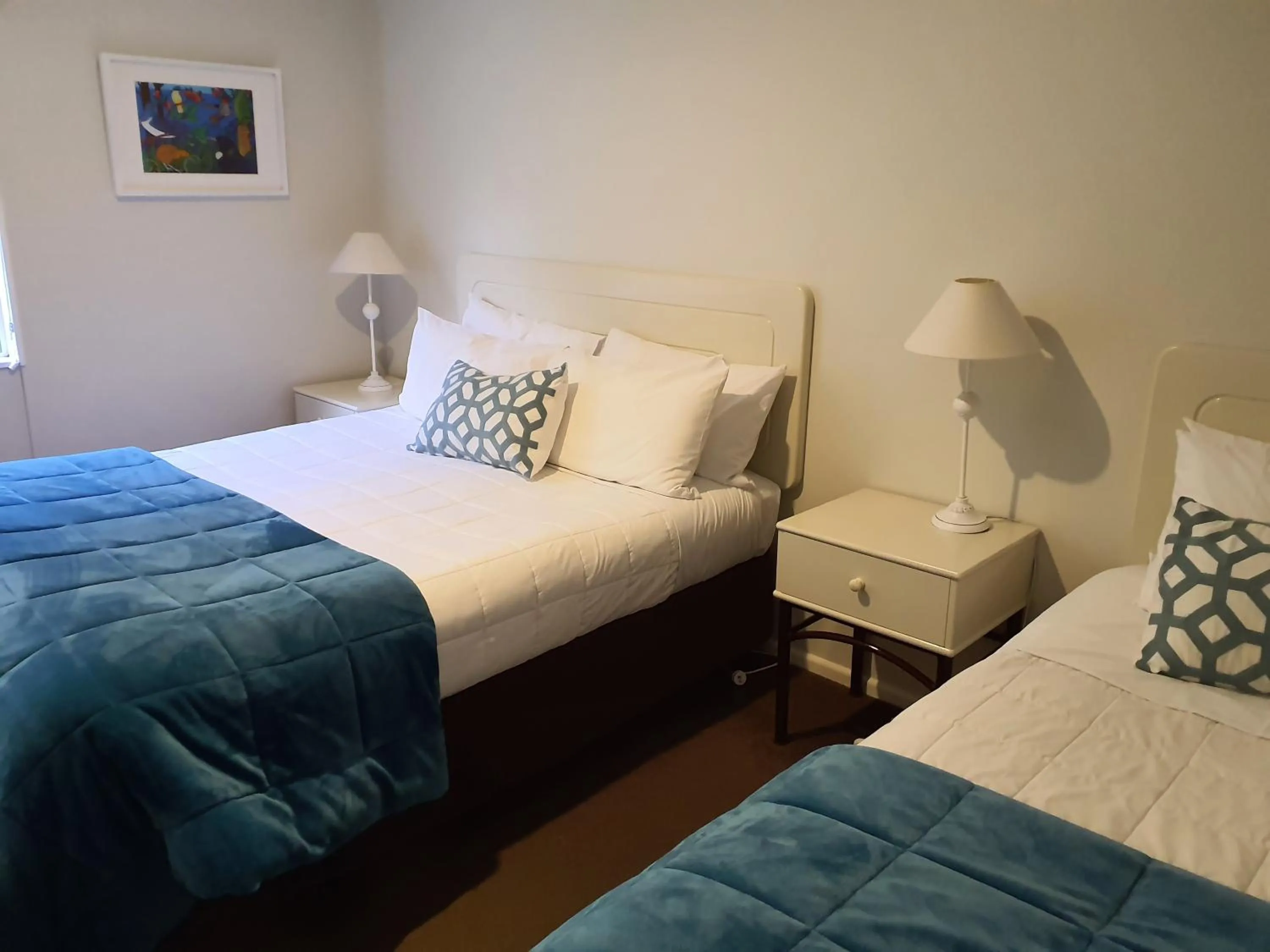 Bed in Tuscana Motor Lodge