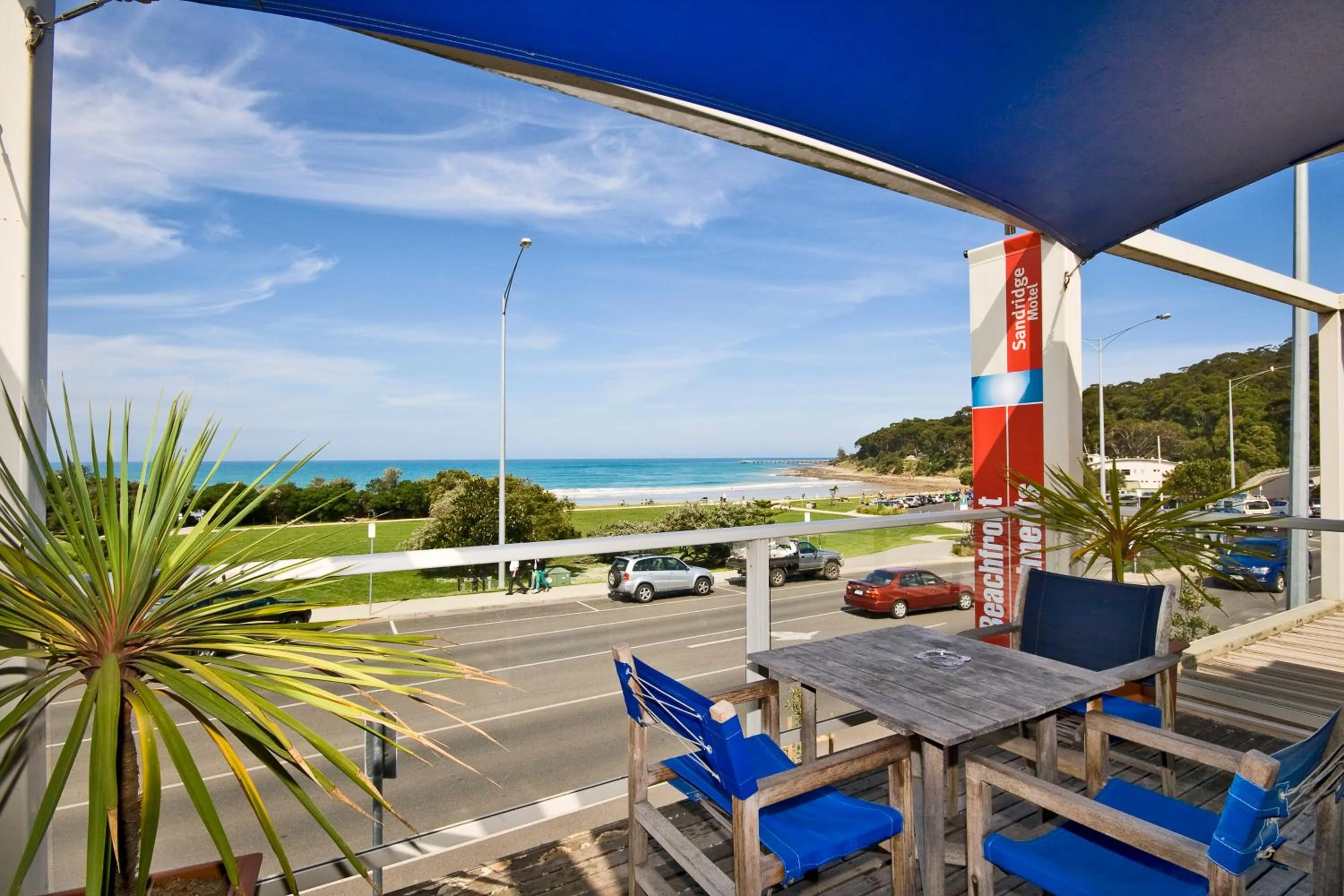 Balcony/Terrace in The Sandridge Motel
