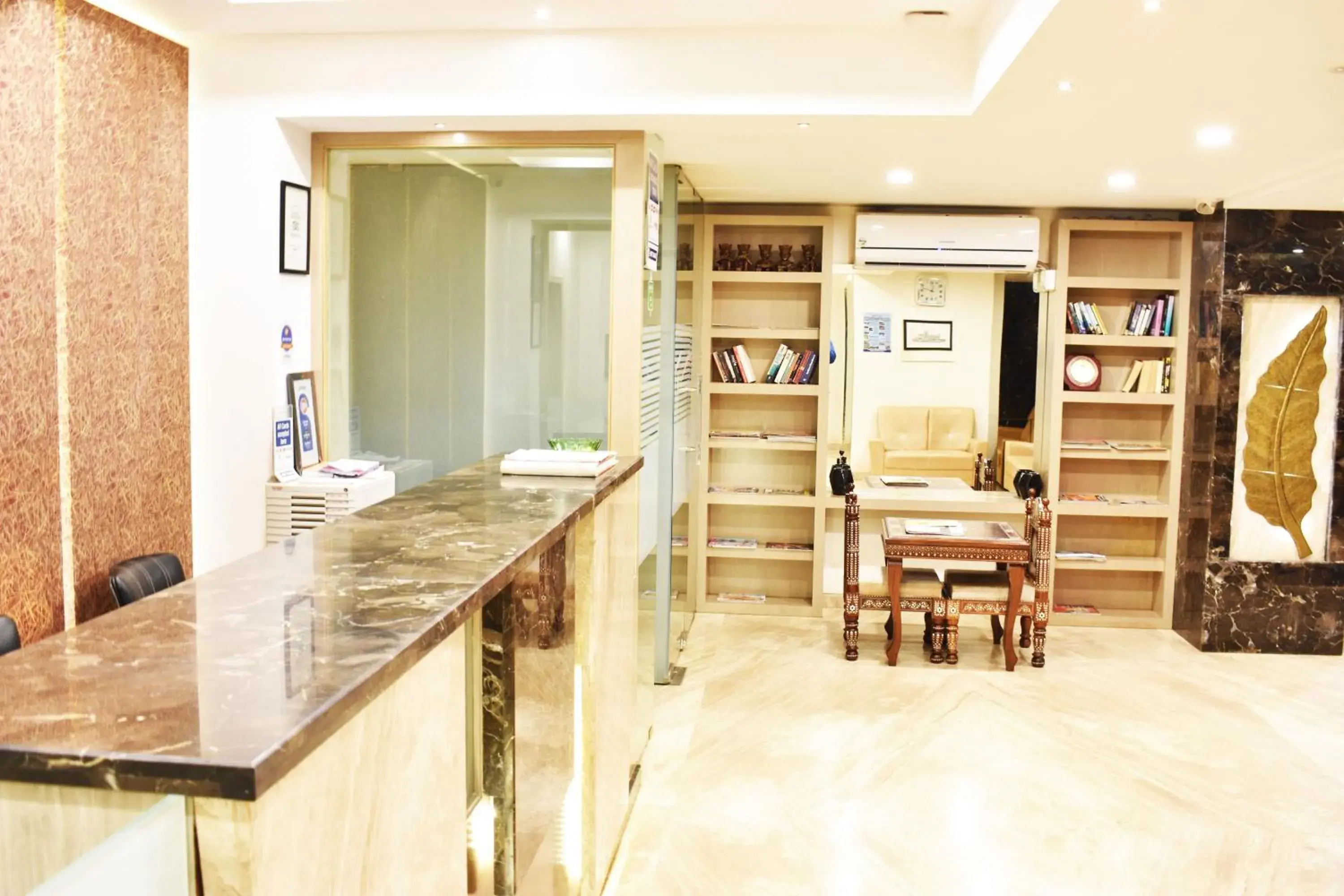 Lobby or reception in Calangute Grande Lobby or reception in Calangute Grande