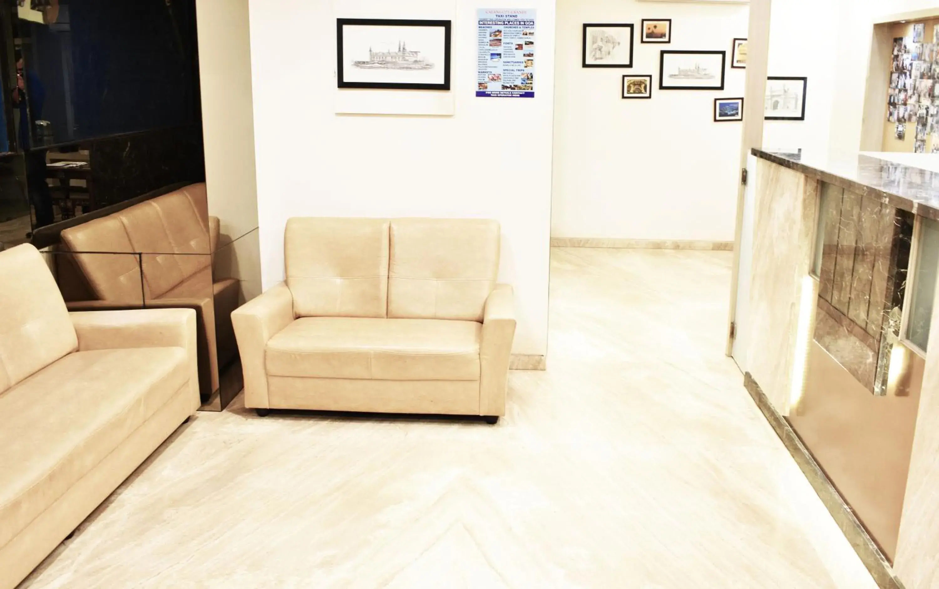 Facade/entrance in Calangute Grande Facade/entrance in Calangute Grande