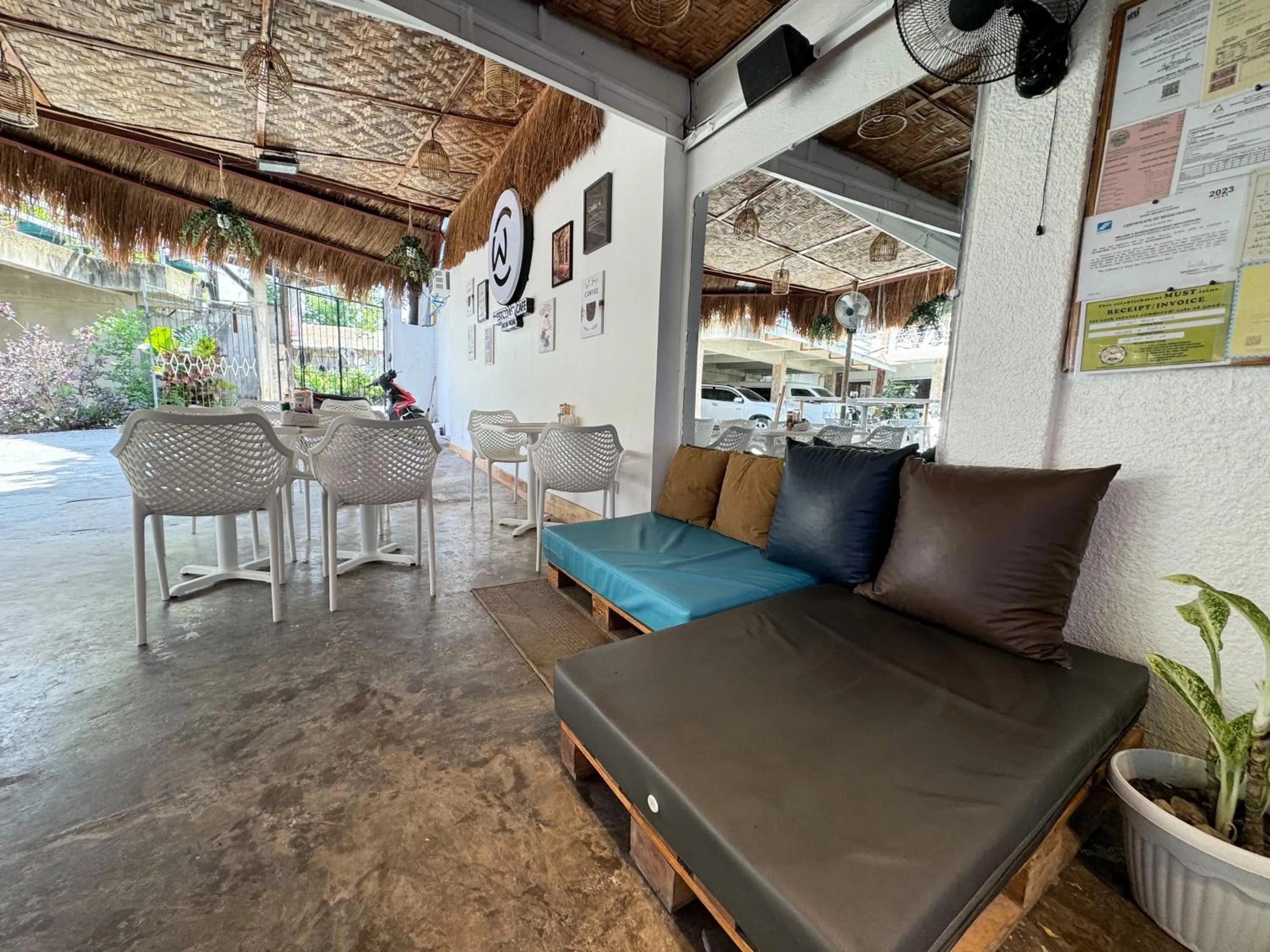 Patio in West Coast Beach House