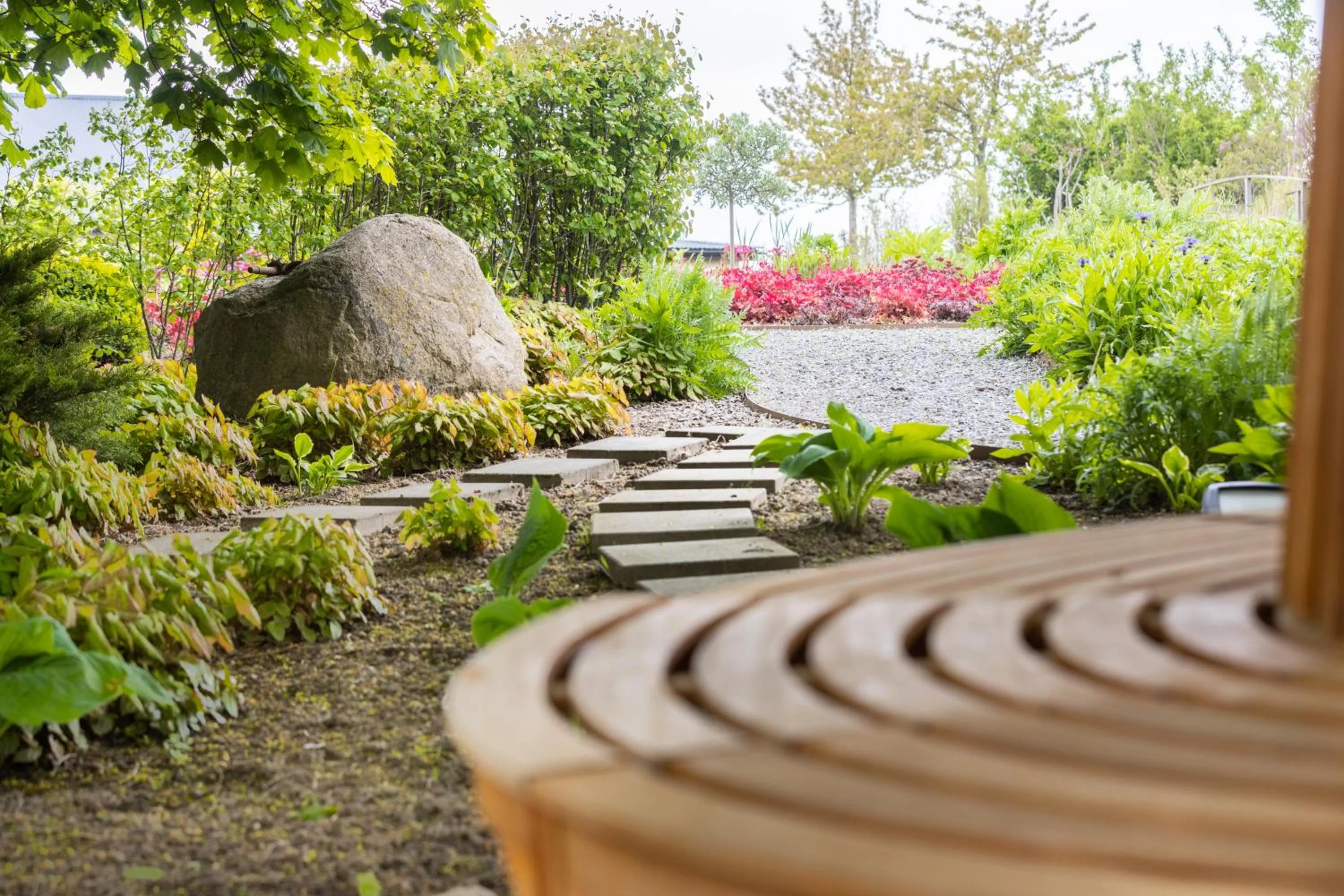 Garden in Örums Nygård Gårdshotell