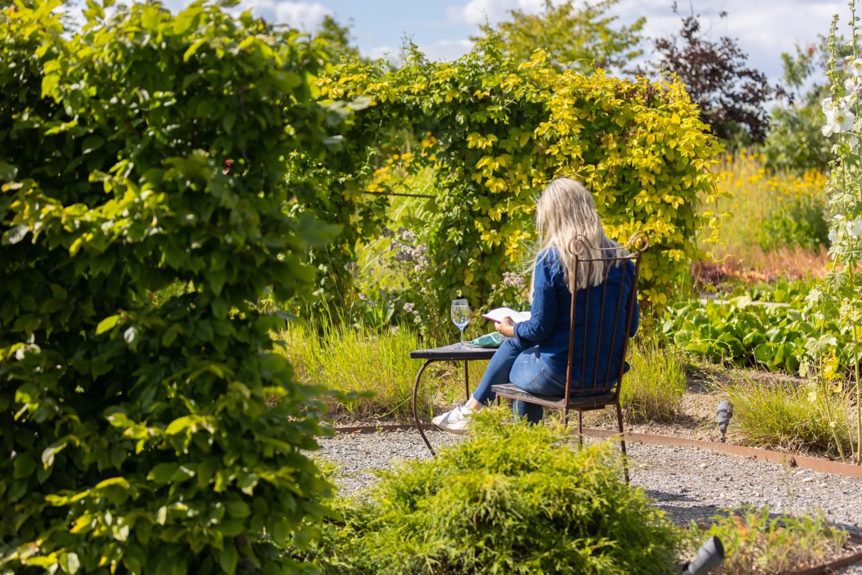Garden in Örums Nygård Gårdshotell