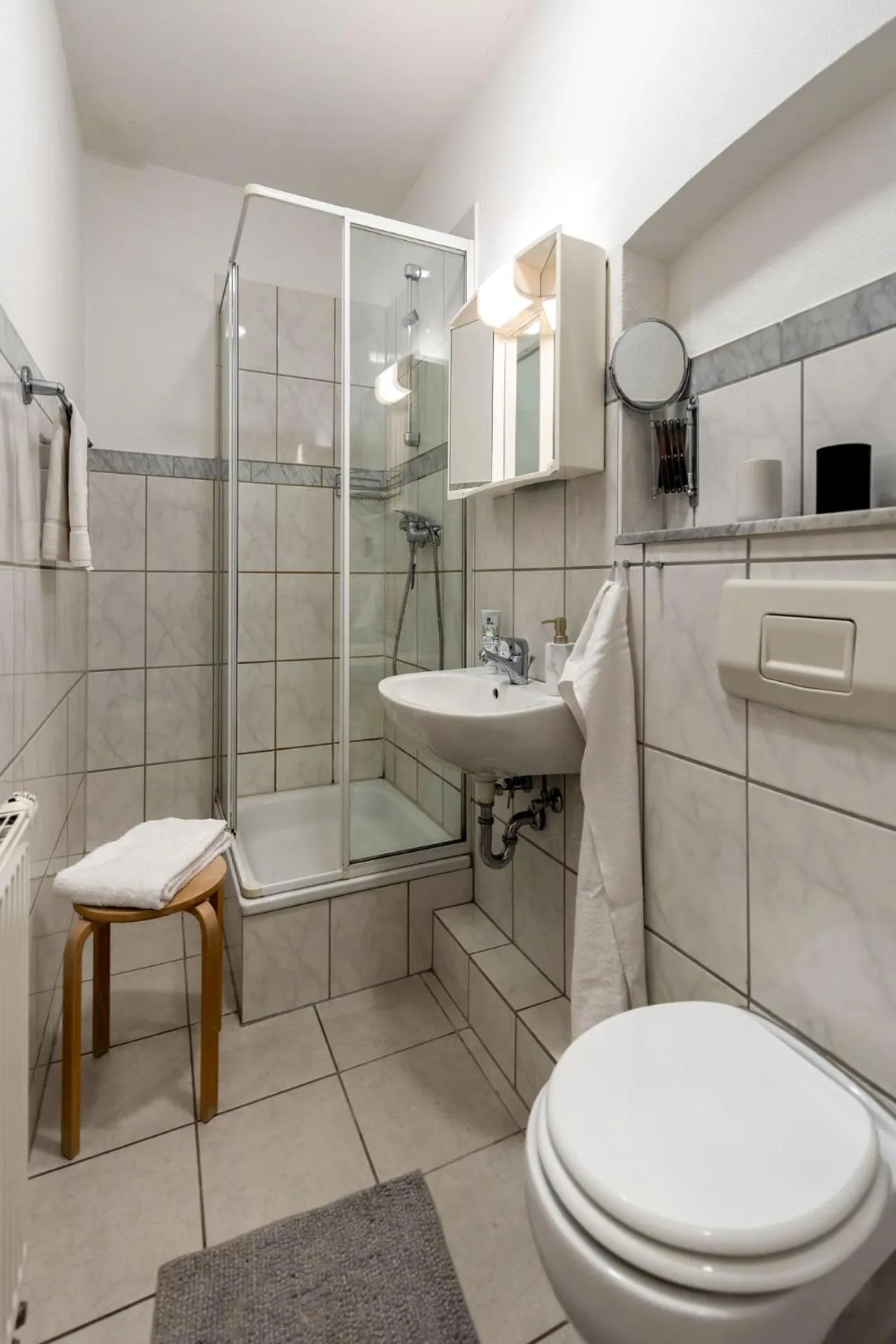 Shower in Bei Ulbrichs Hotel garni & Catering