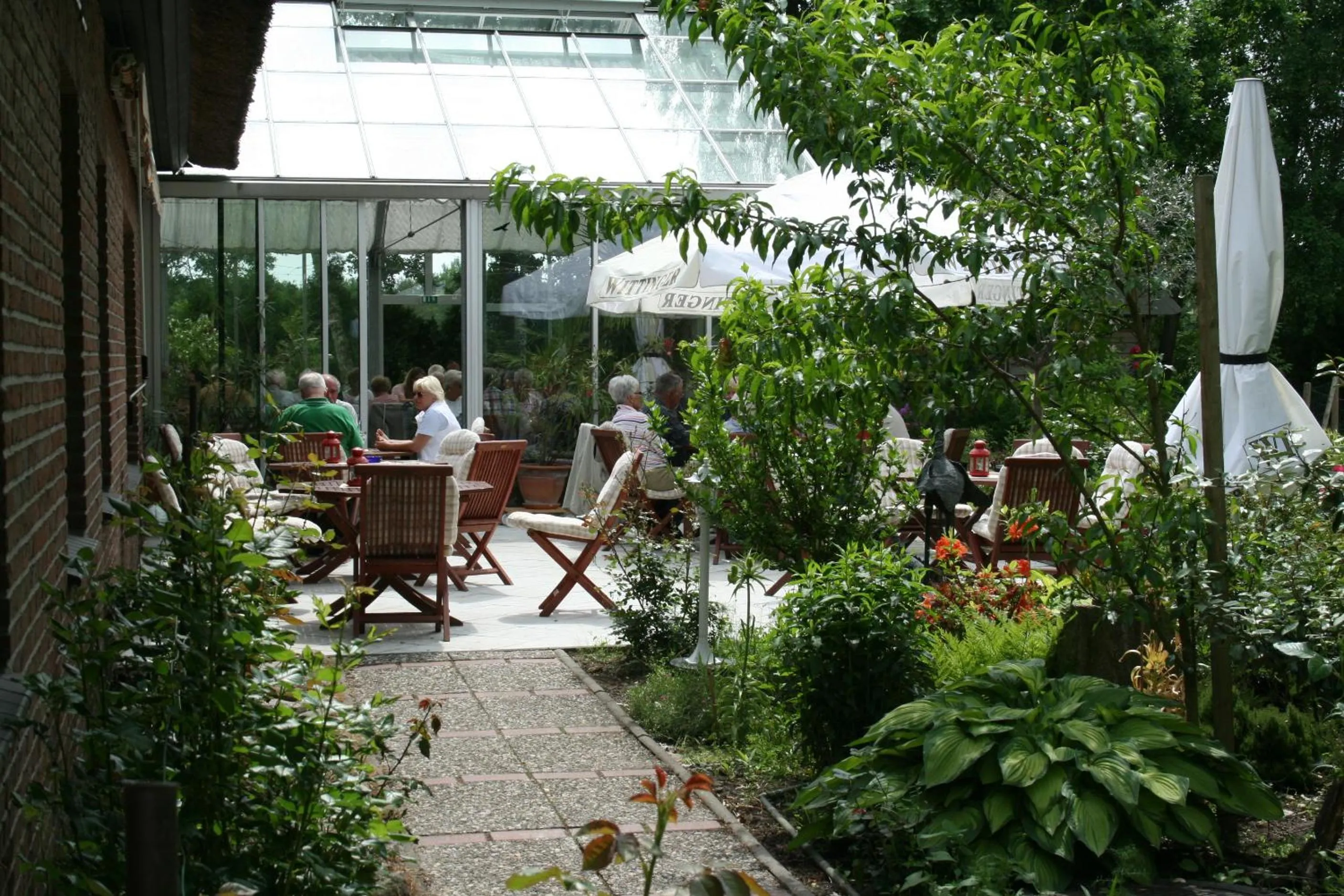 Patio in Bei Ulbrichs Hotel garni & Catering