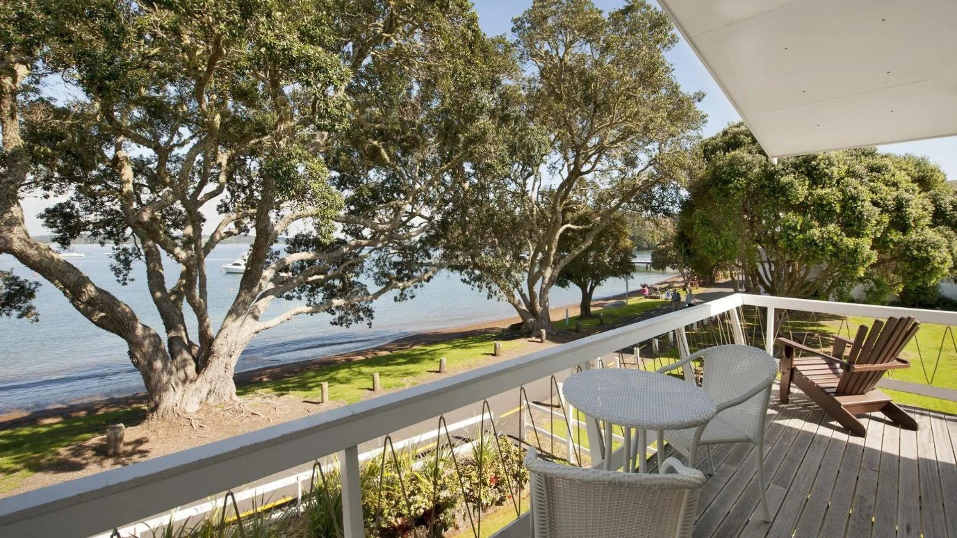 Sea view in Hananui Lodge and Apartments