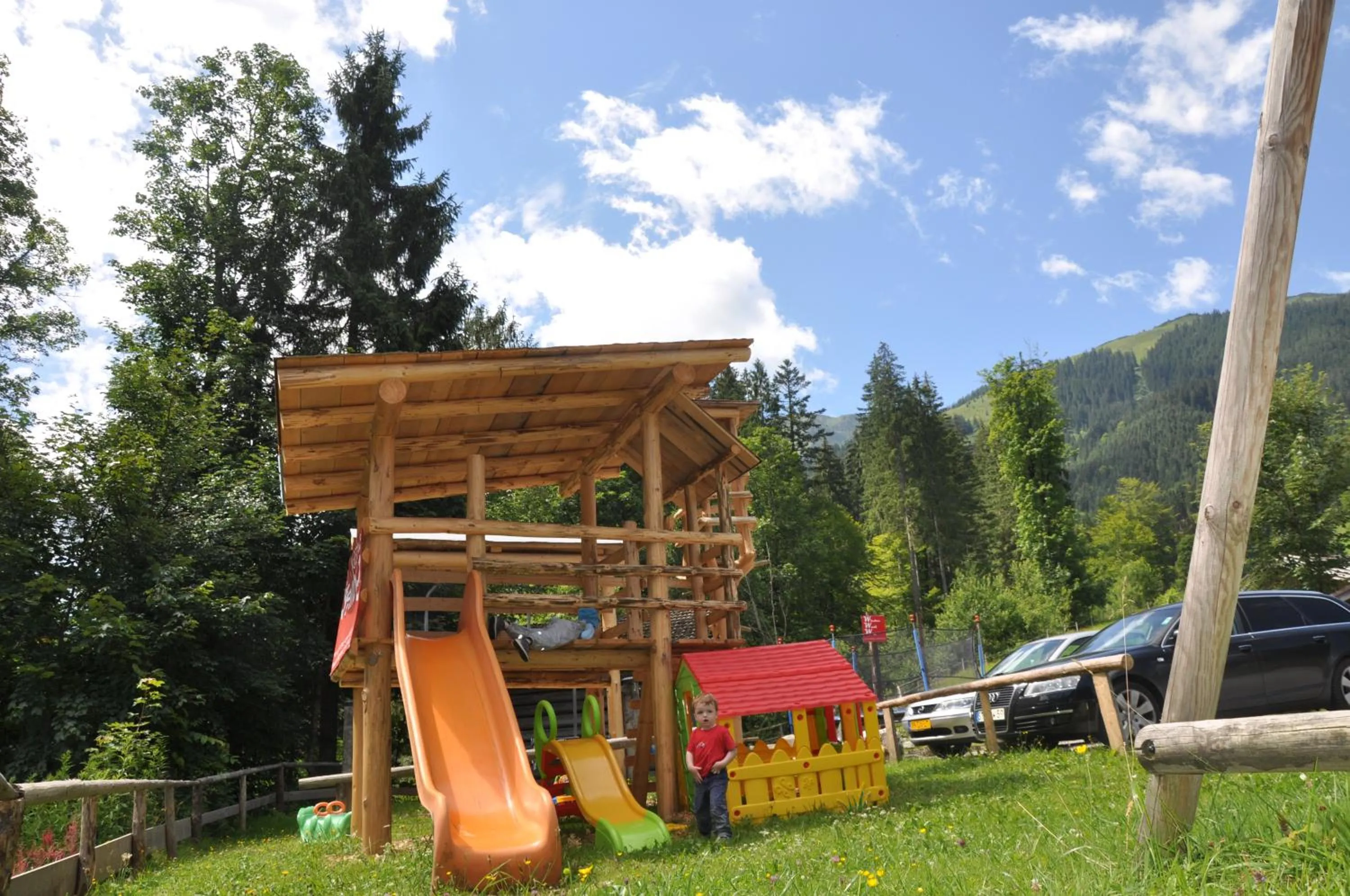Children play ground in Gasthaus Steinberg