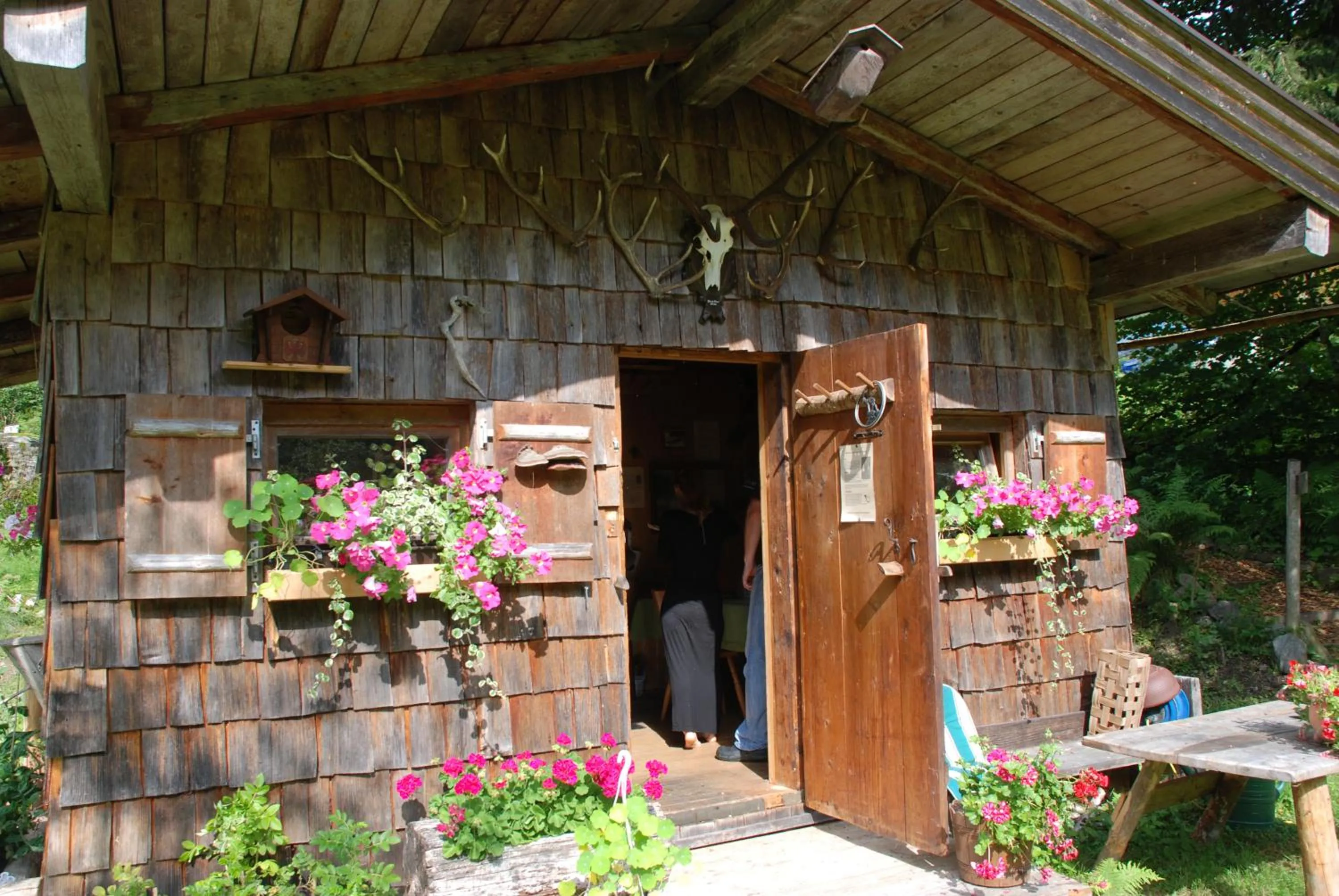 Garden in Gasthaus Steinberg