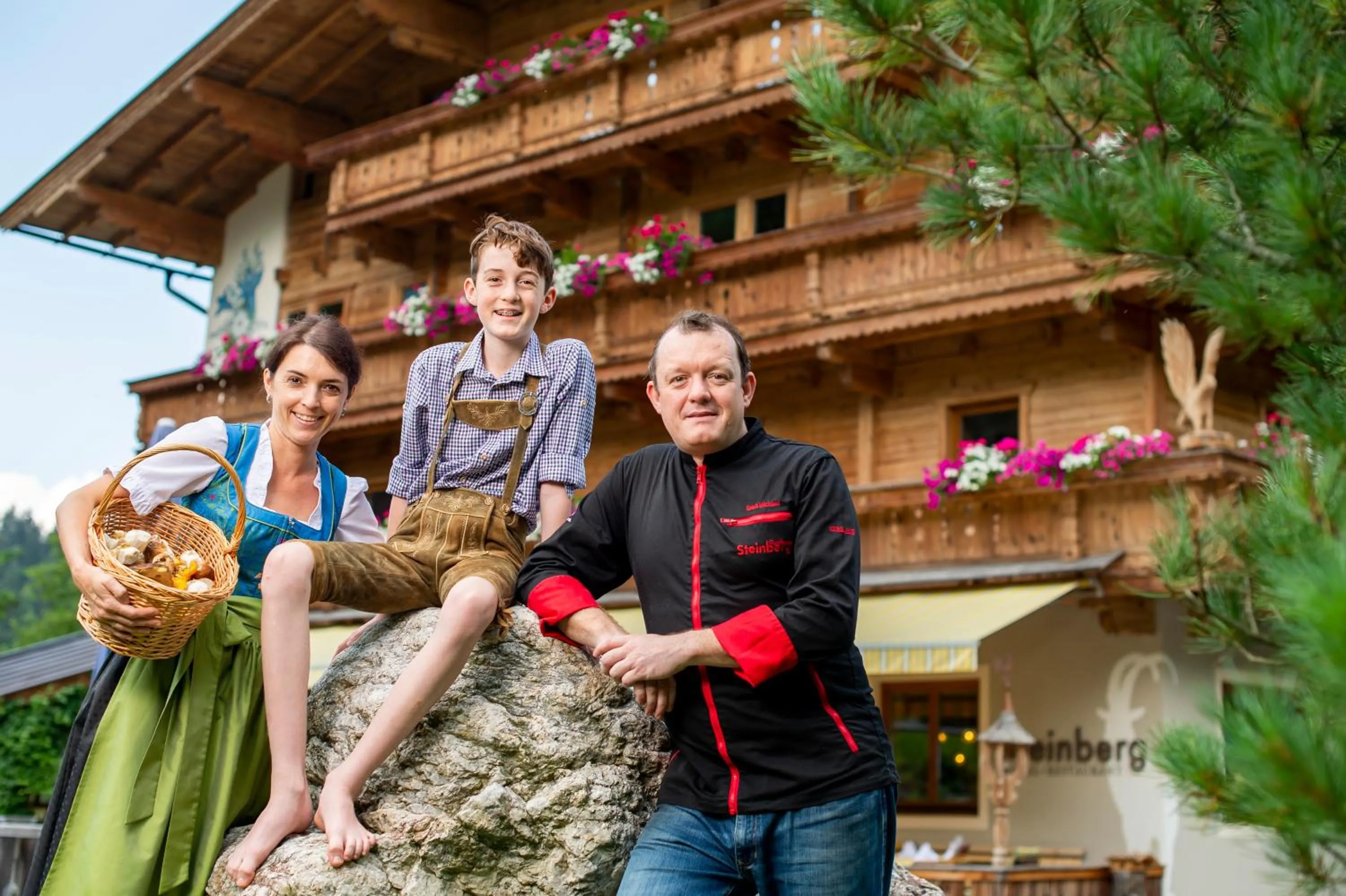 Family in Gasthaus Steinberg