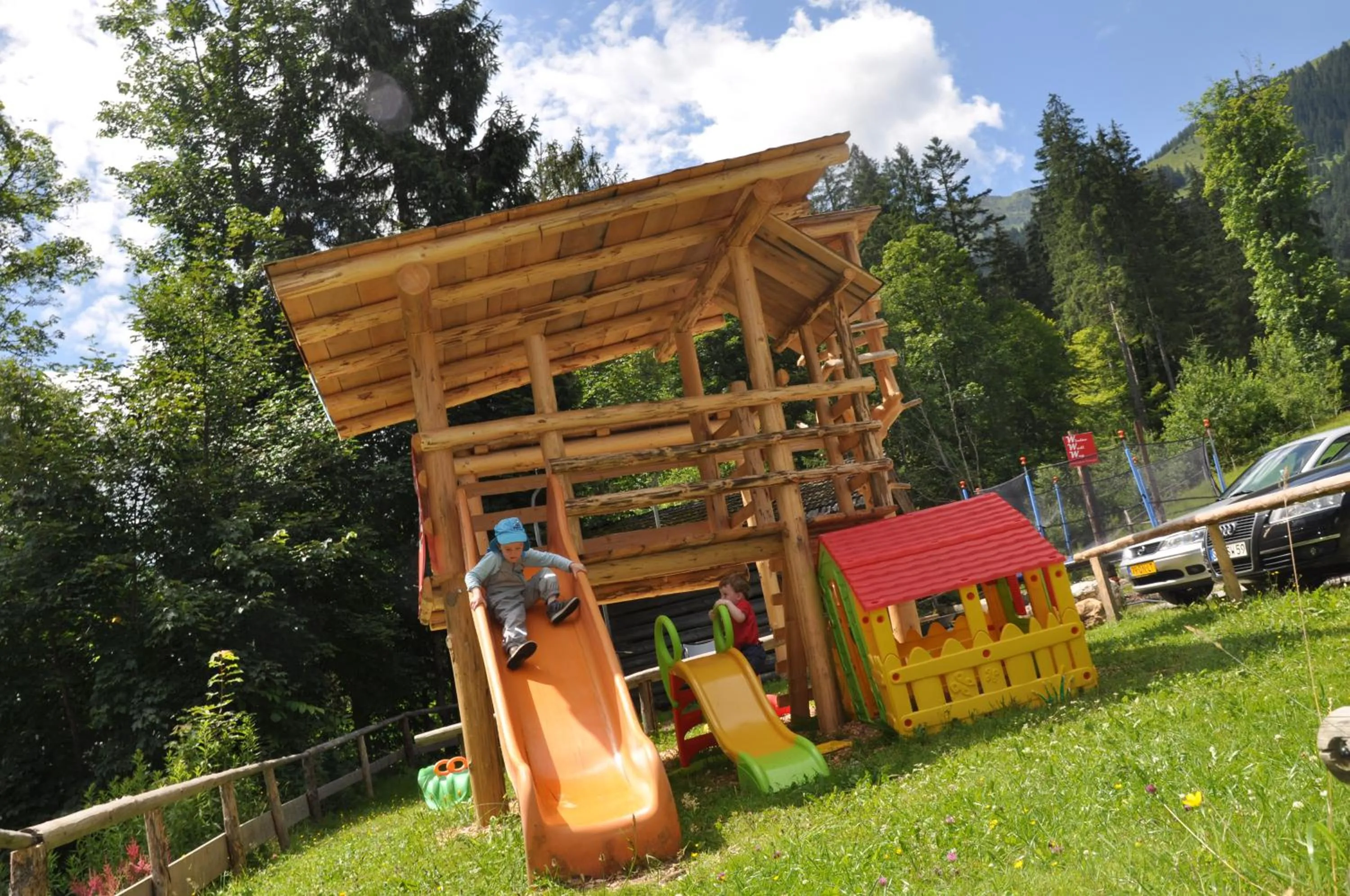 Children play ground in Gasthaus Steinberg