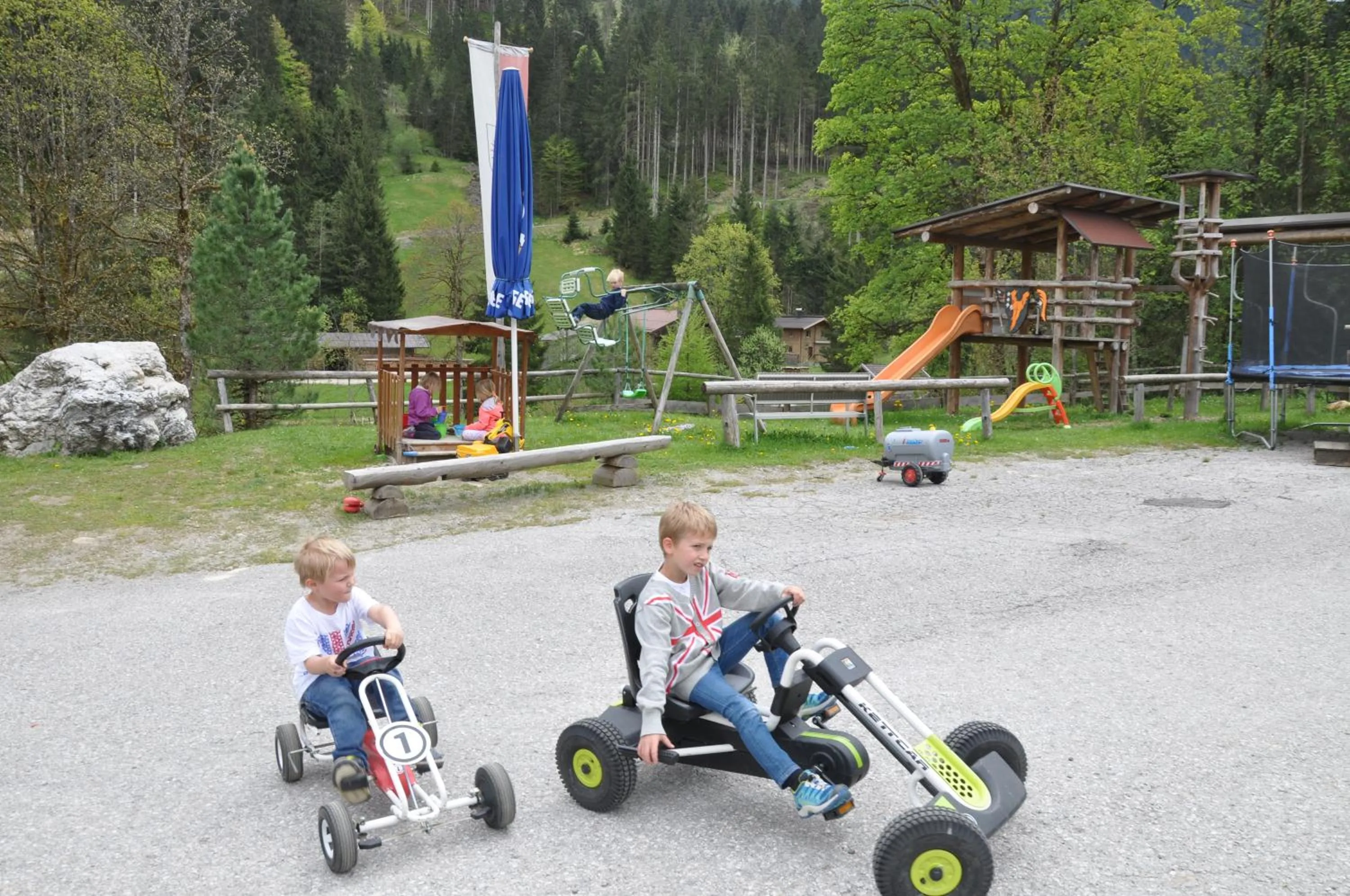 Children play ground in Gasthaus Steinberg