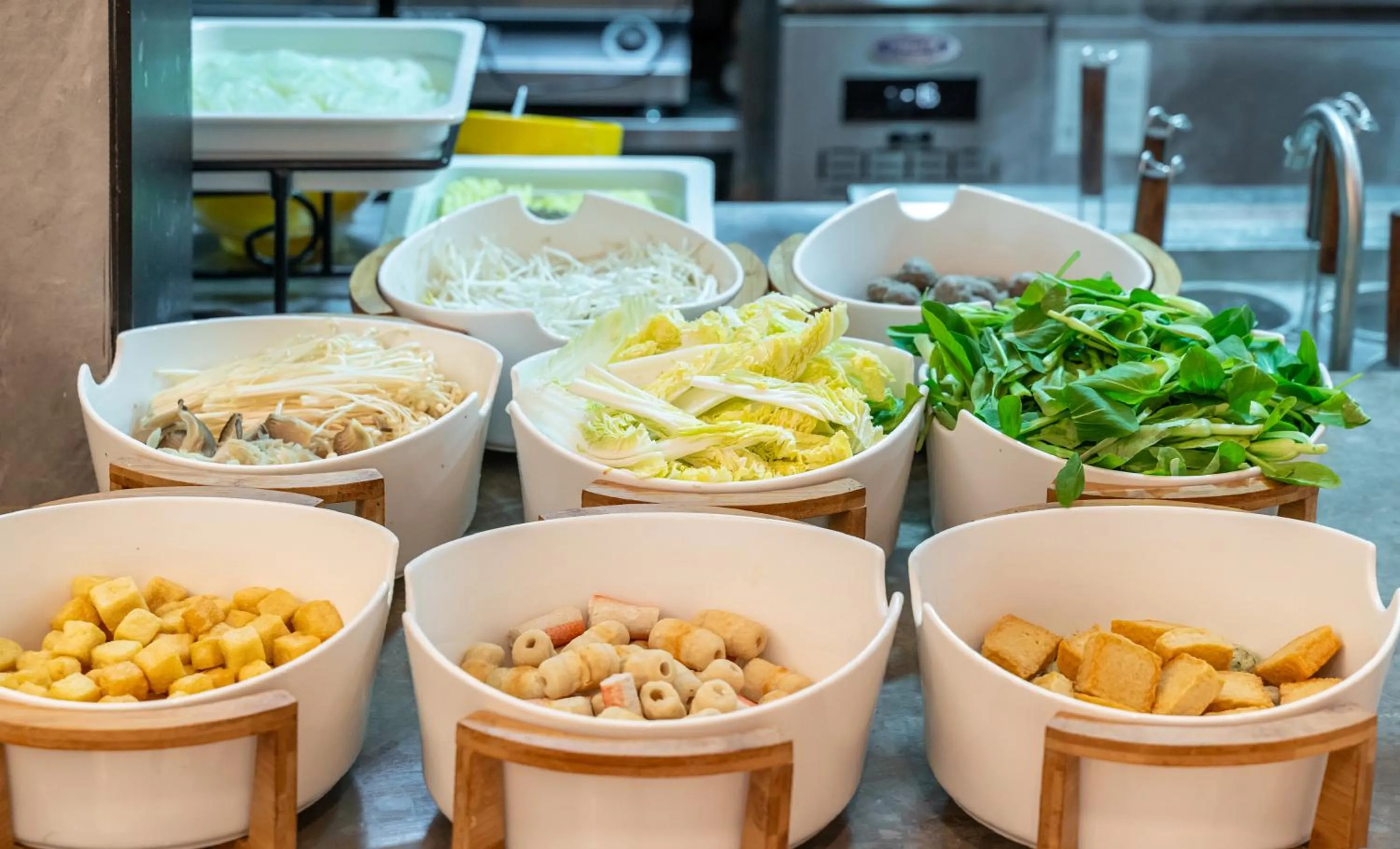 Buffet breakfast in SSAW Boutique Hotel Shanghai Bund