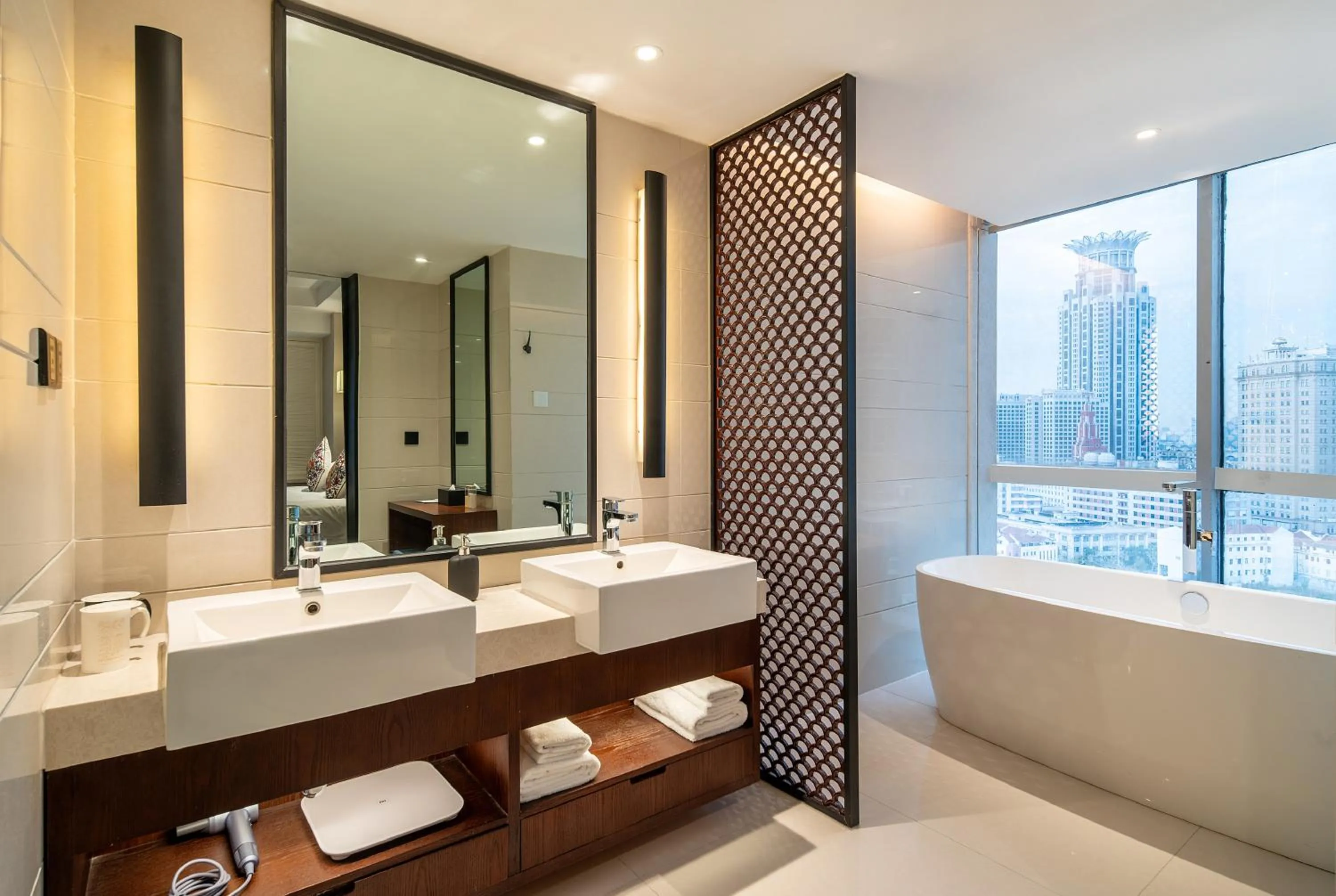 Bathroom in SSAW Boutique Hotel Shanghai Bund