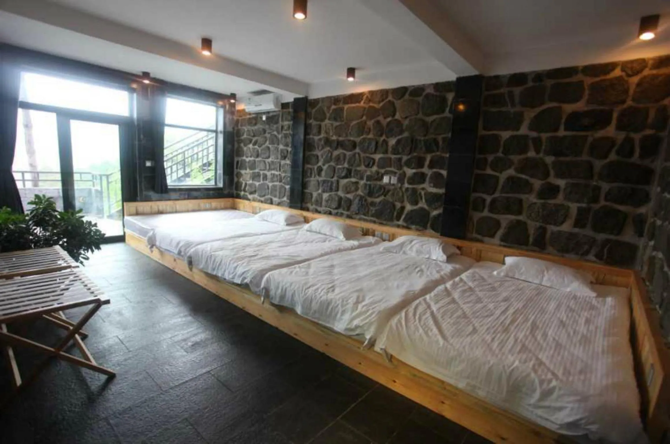 Bed in Home of the Great Wall