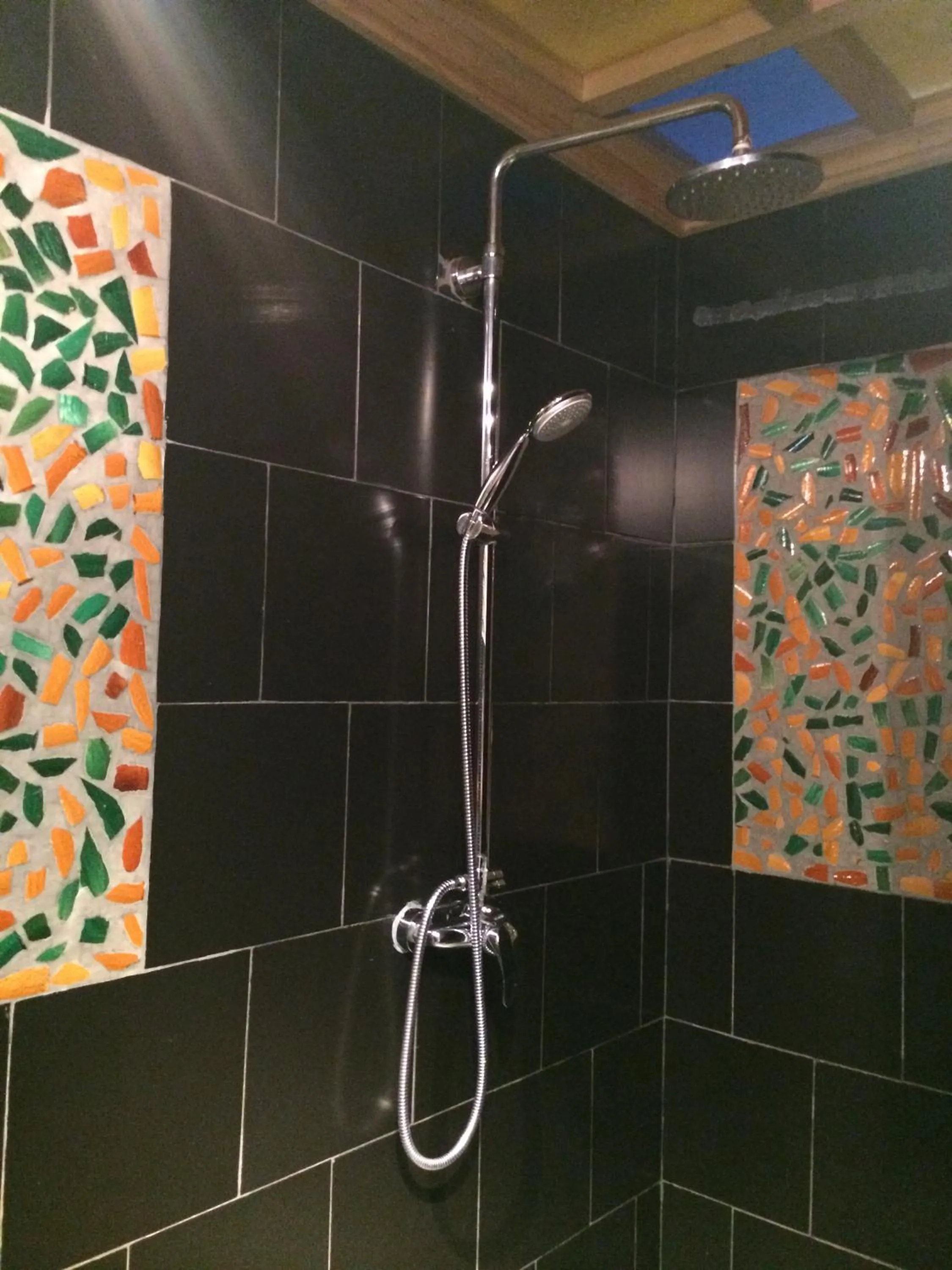 Shower in Home of the Great Wall