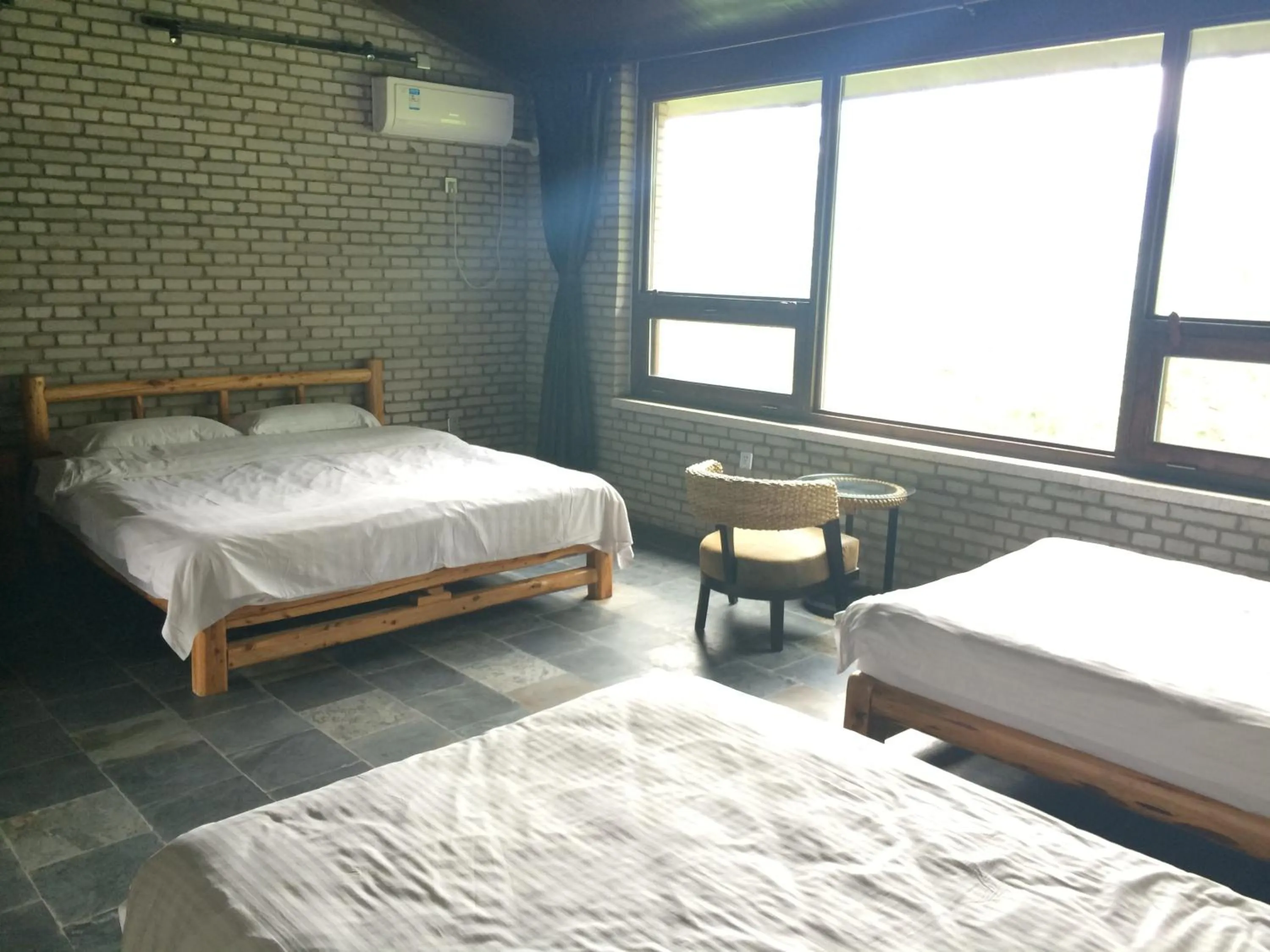 Bed in Home of the Great Wall