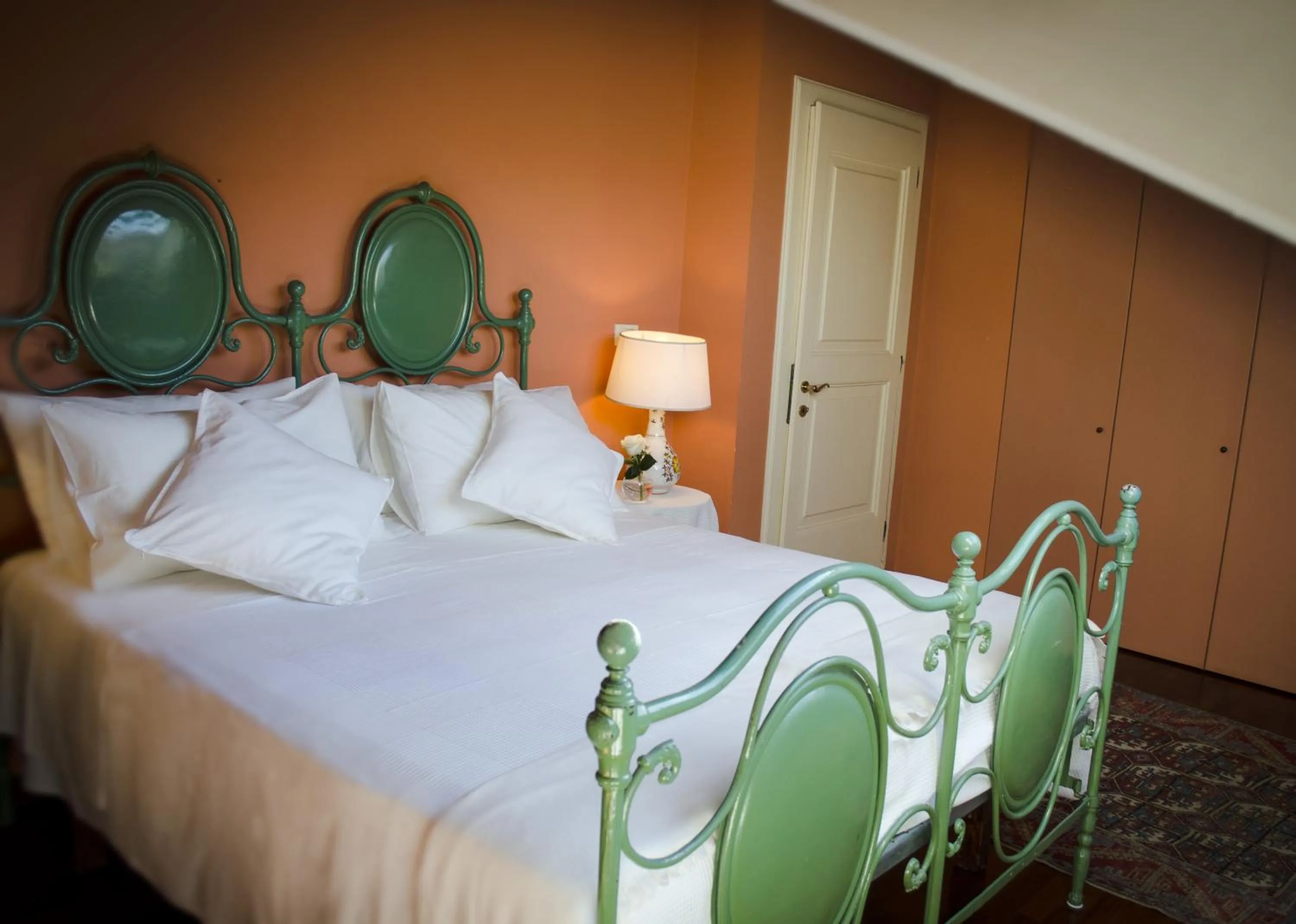 Bed in La Terrazza Sui Tetti