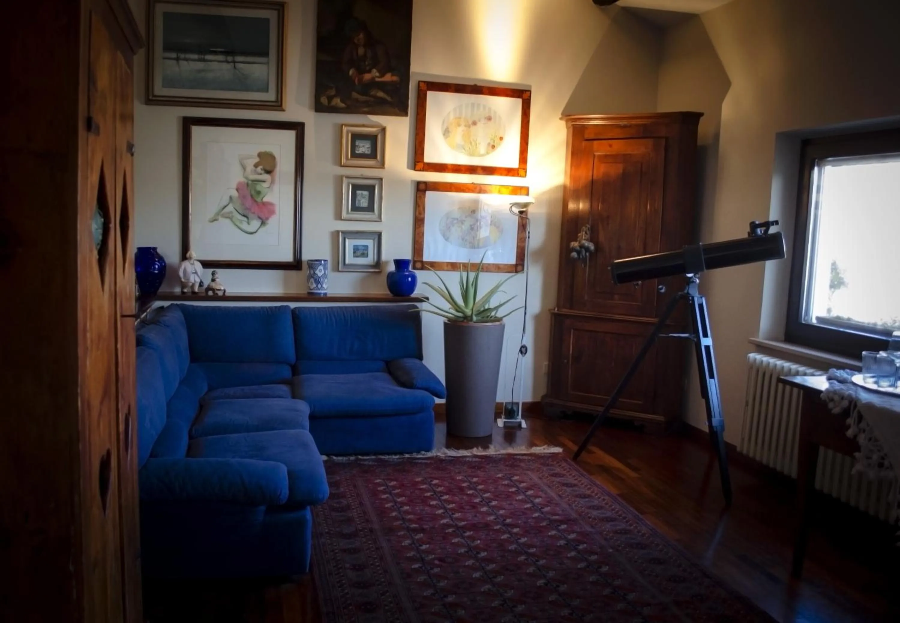 Living room in La Terrazza Sui Tetti