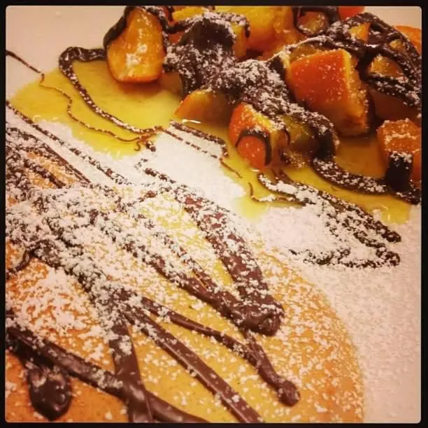 American breakfast in Hotel al Nuovo Porto