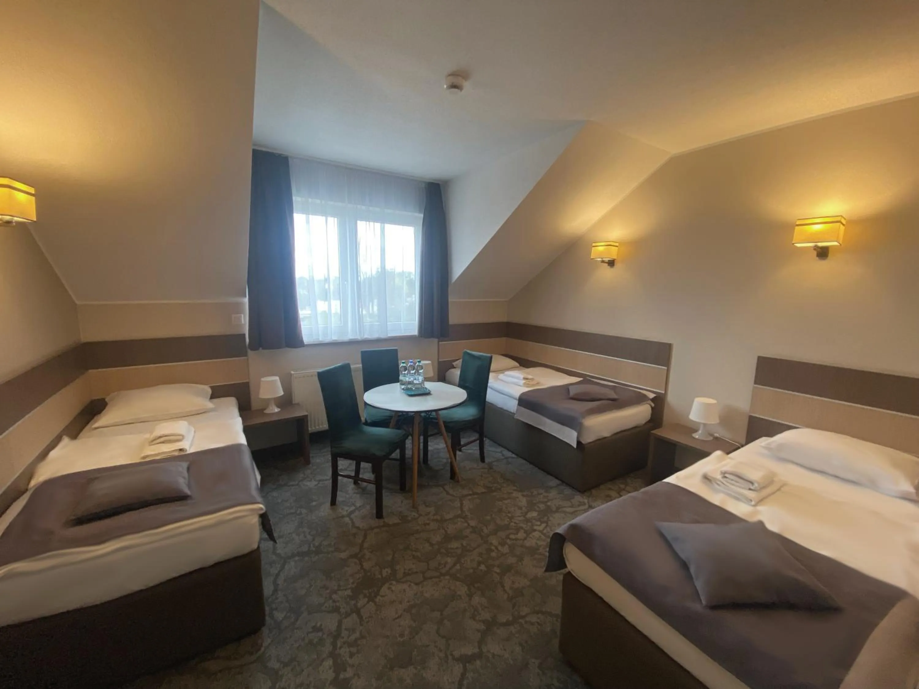 Bed in Hotel Sleep Wrocław