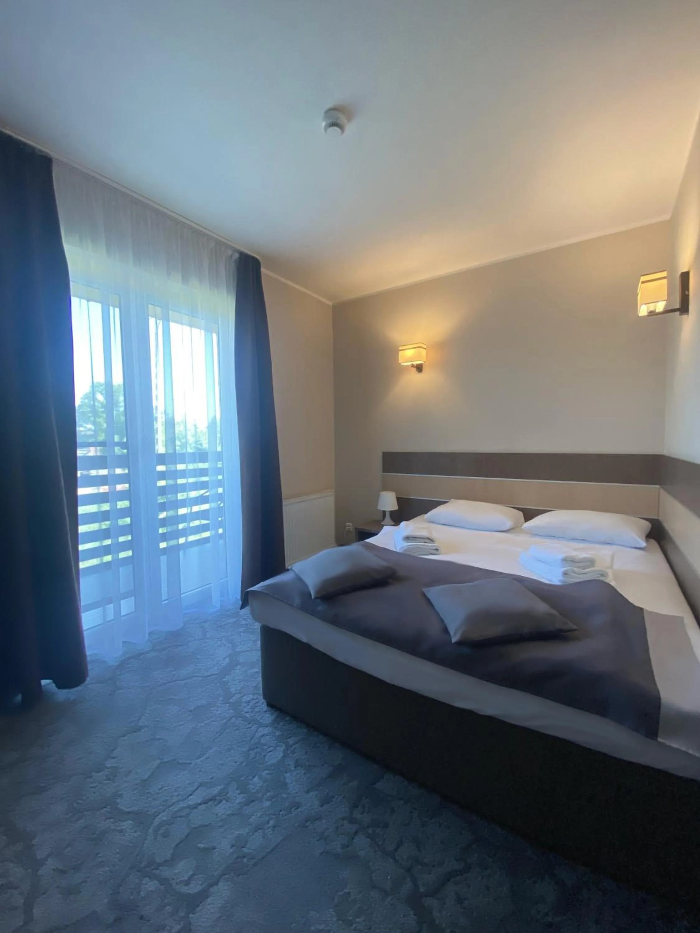 Bed in Hotel Sleep Wrocław