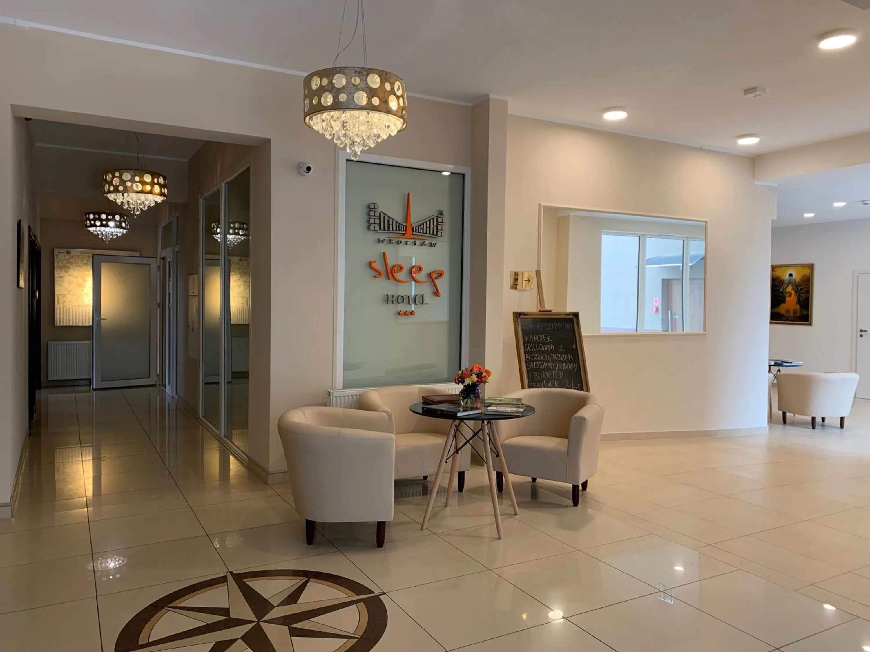 Living room in Hotel Sleep Wrocław