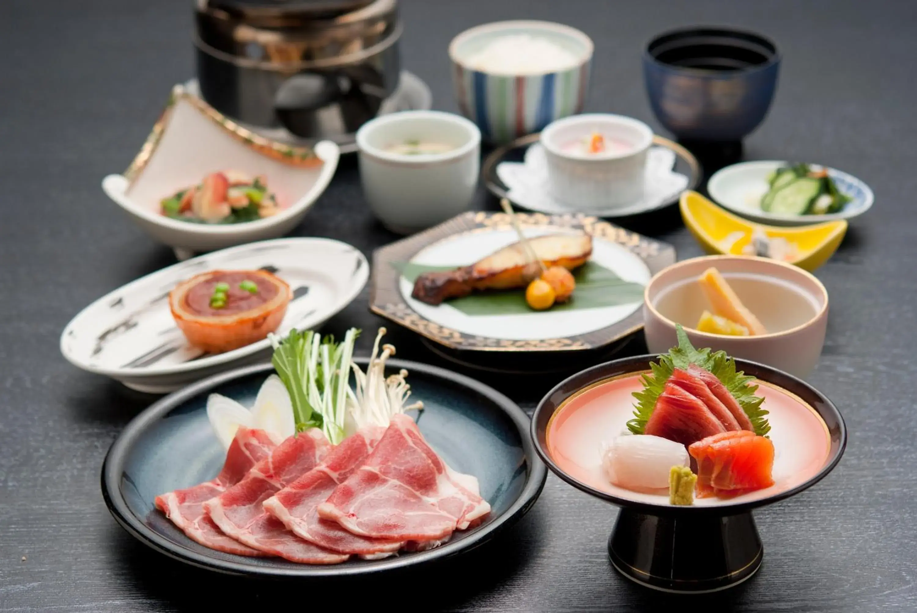 Food in Kangetsuen Food in Kangetsuen