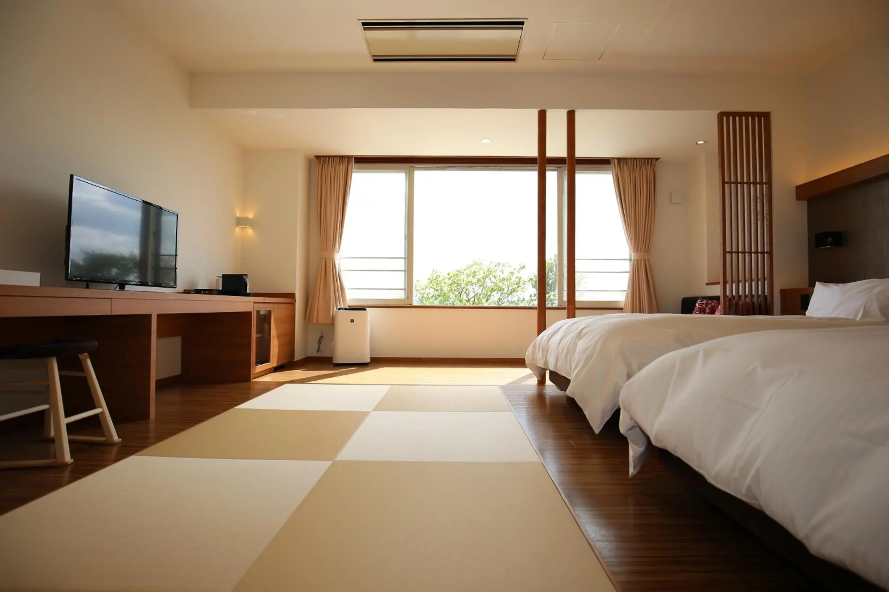 Bed in Kangetsuen Bed in Kangetsuen