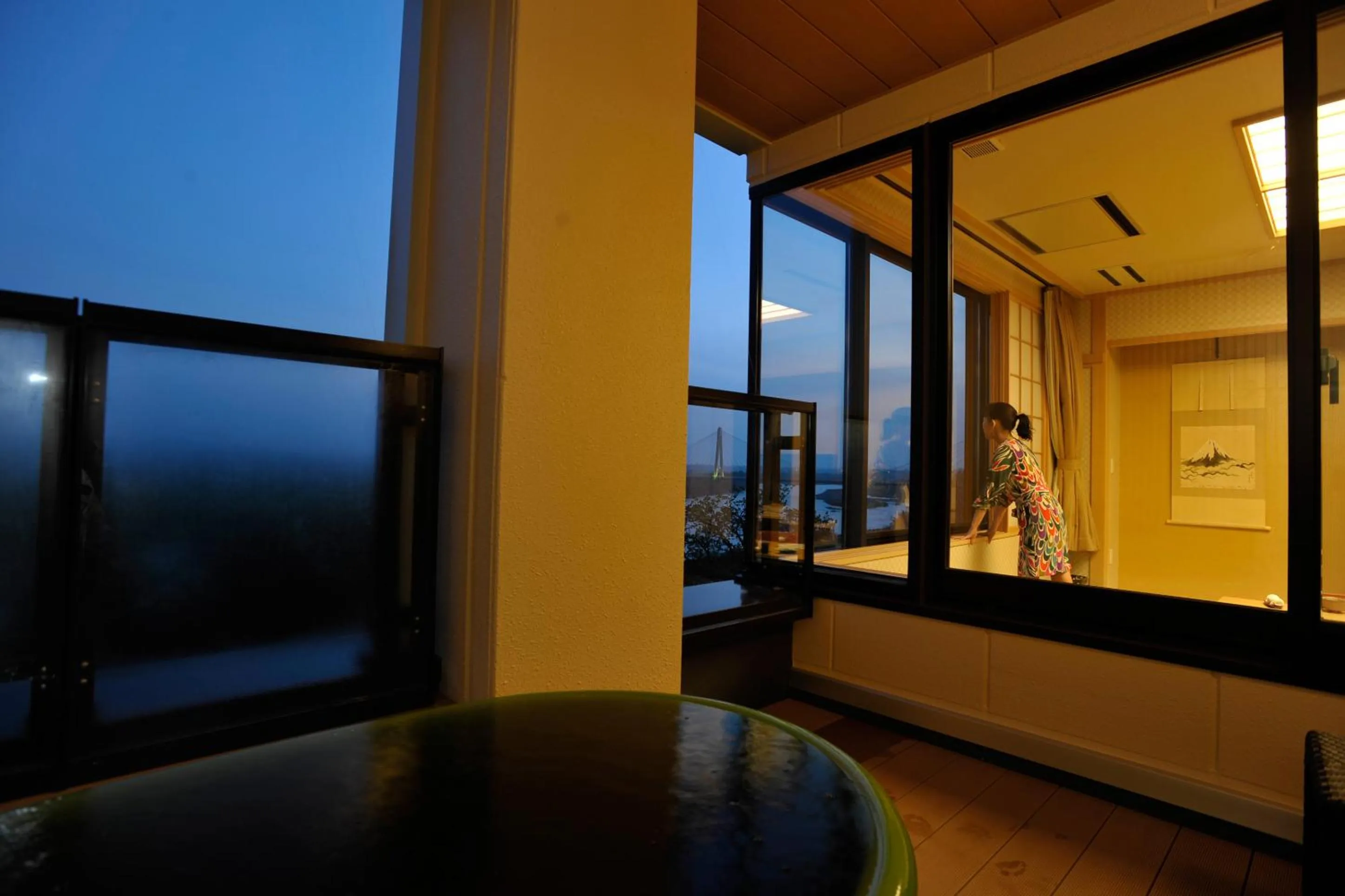 Open Air Bath in Kangetsuen