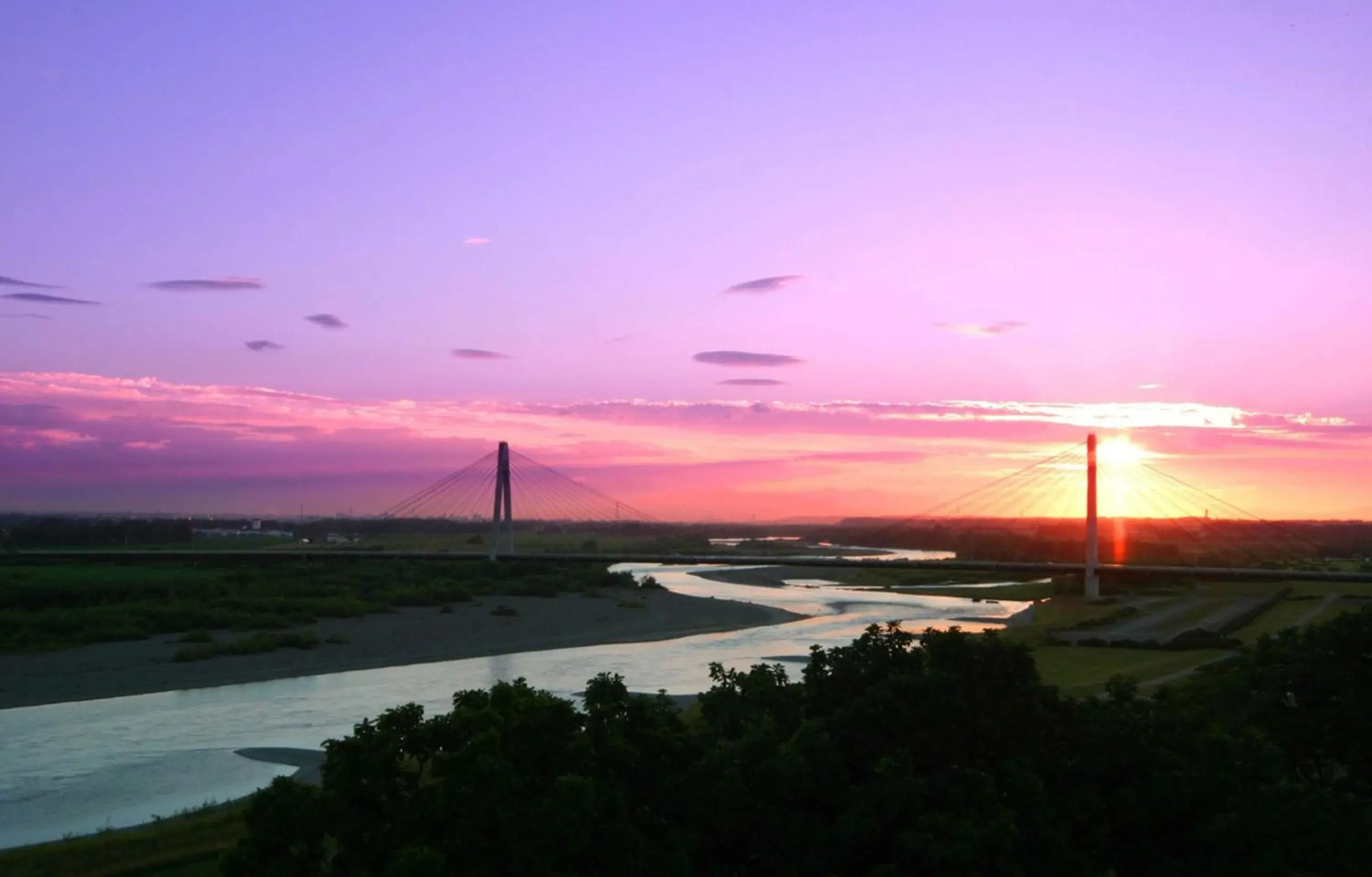 River view in Kangetsuen River view in Kangetsuen
