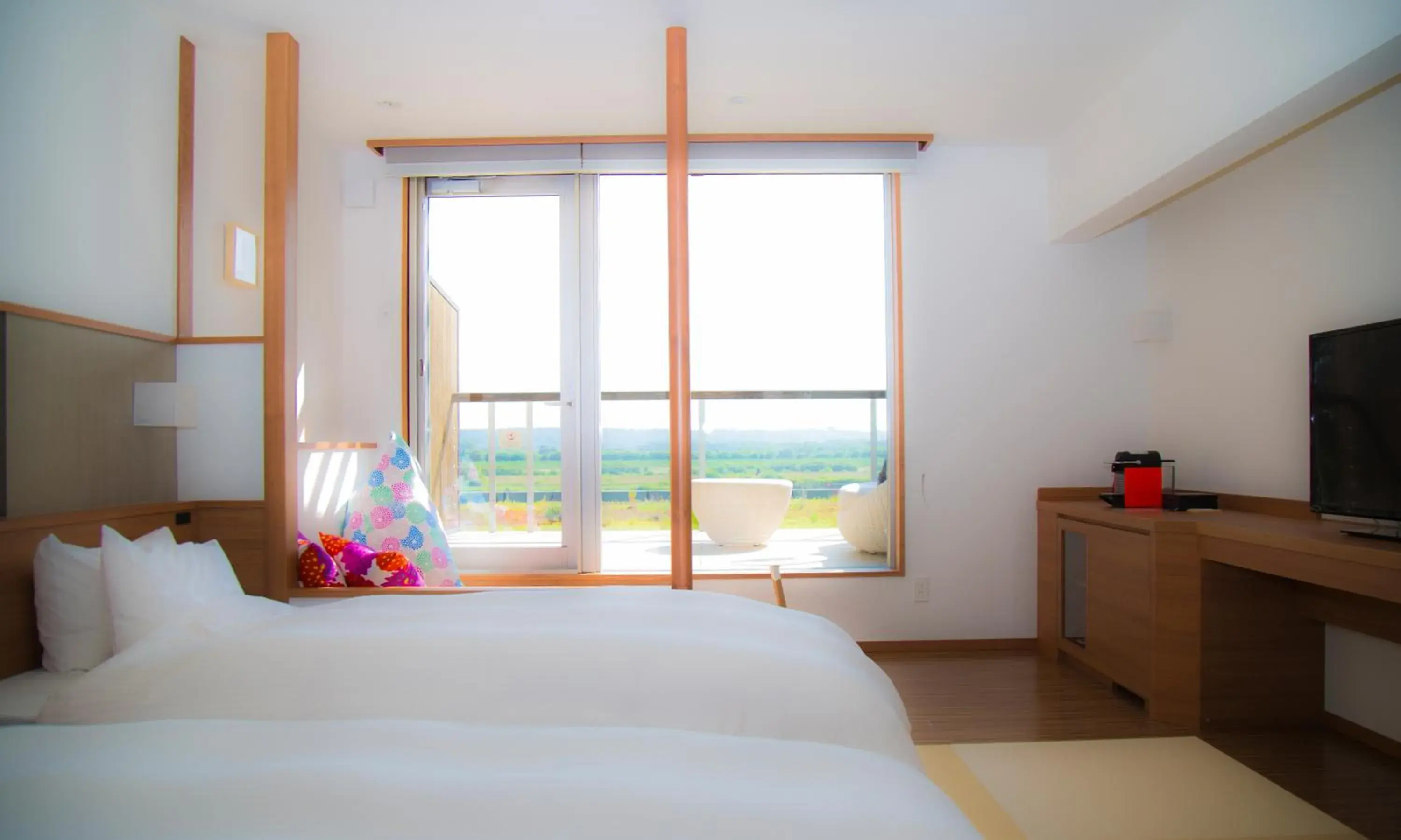 River view, Bed in Kangetsuen River view, Bed in Kangetsuen