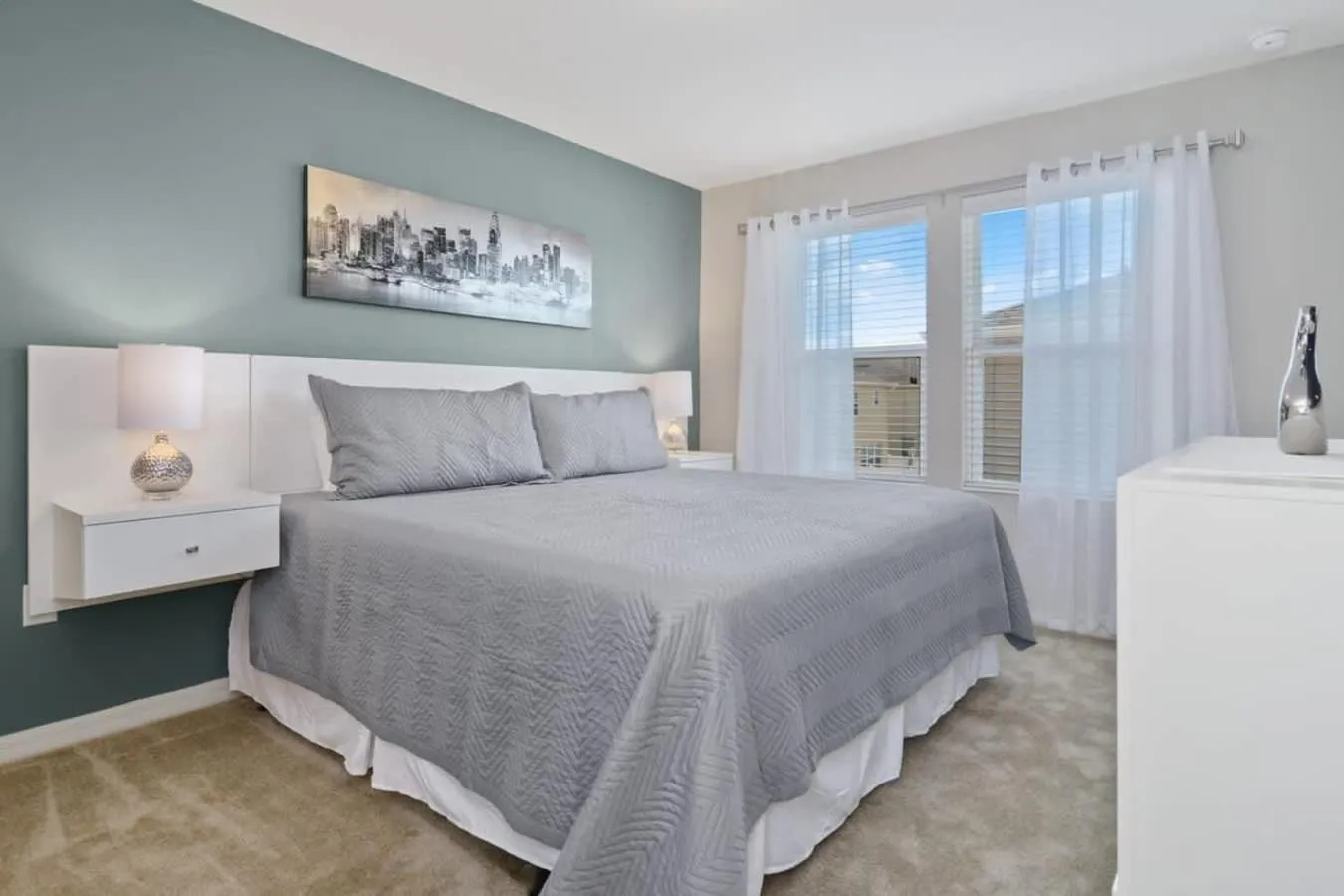 Bed in Four Bedroom with GameRoom 5150A